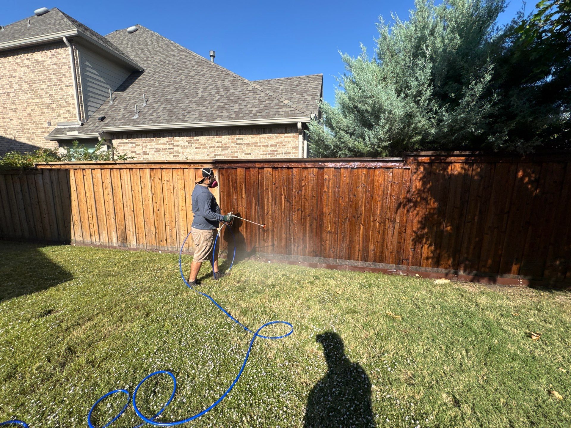 Fence Stain - Frisco by Lighthouse Contractors