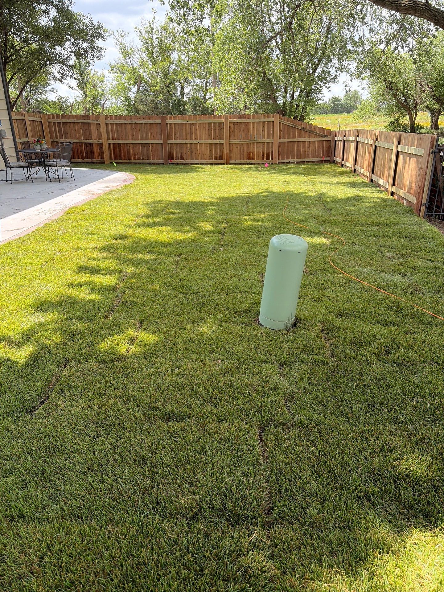 Fresh Sod Installation in Wichita by Four Star Lawn Care