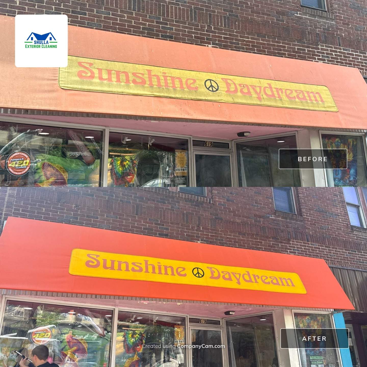 Awning Cleaning - State Street by Shulla Exterior Cleaning