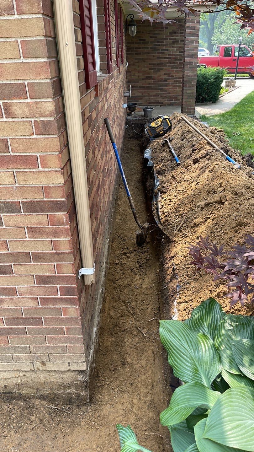 Shallow Waterproofing System and Crawl Space Repairs by Toledo Basement Repair