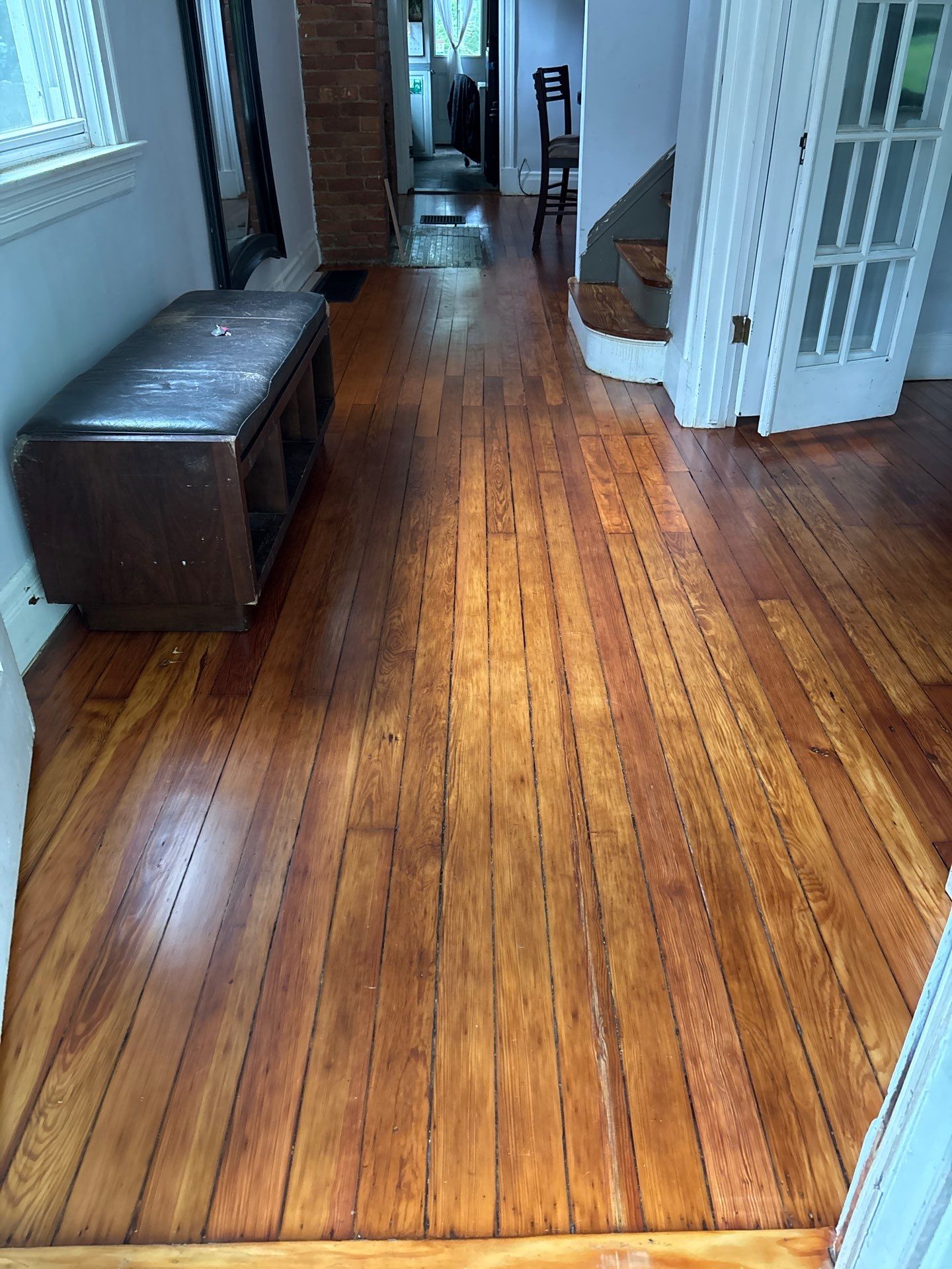 Historic Refinish Project in Covington by Footprints Floors Kentucky