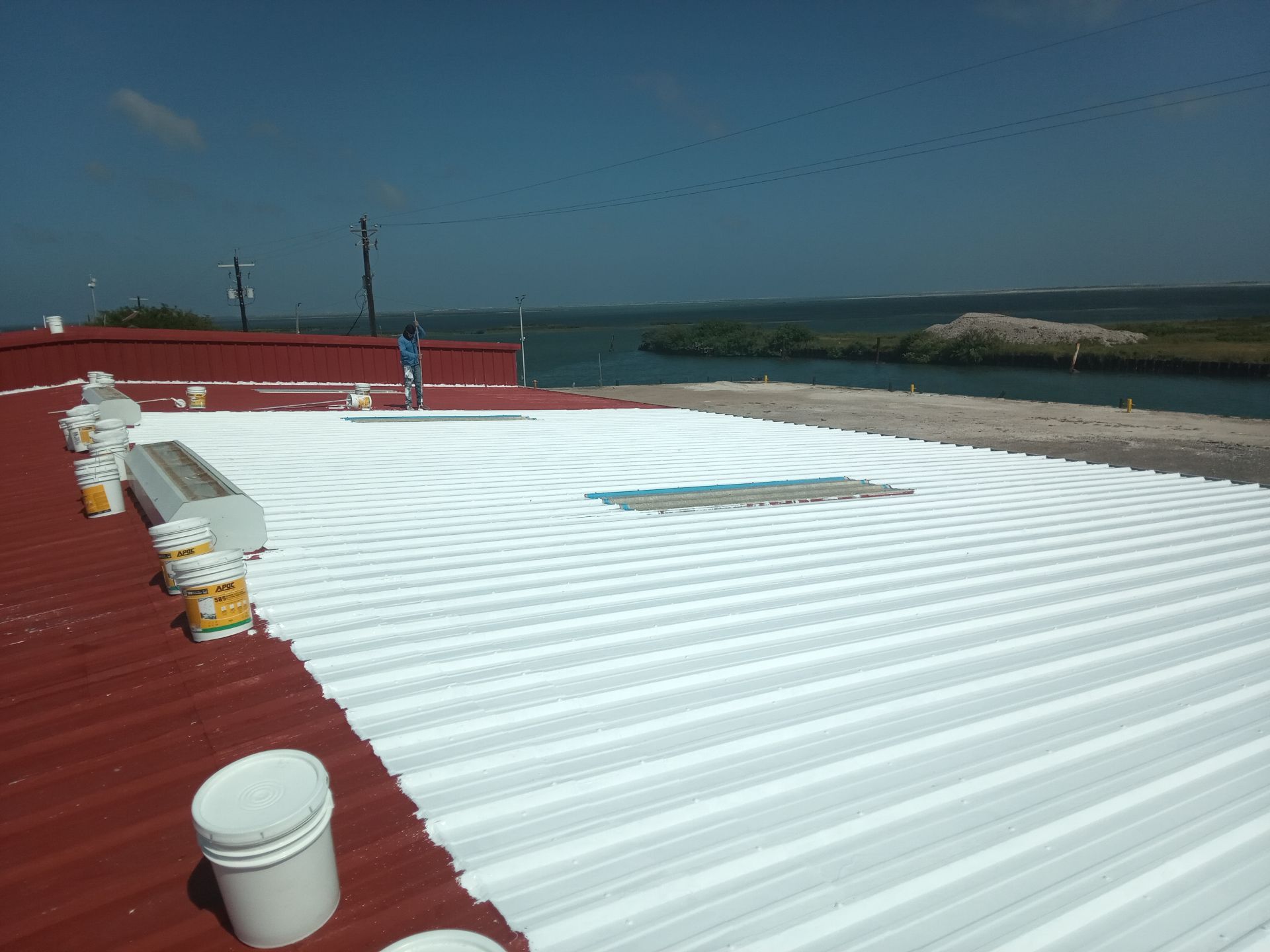 Ingleside Waterfront Industrial Waterproofing by Bayfront Roofing and Construction