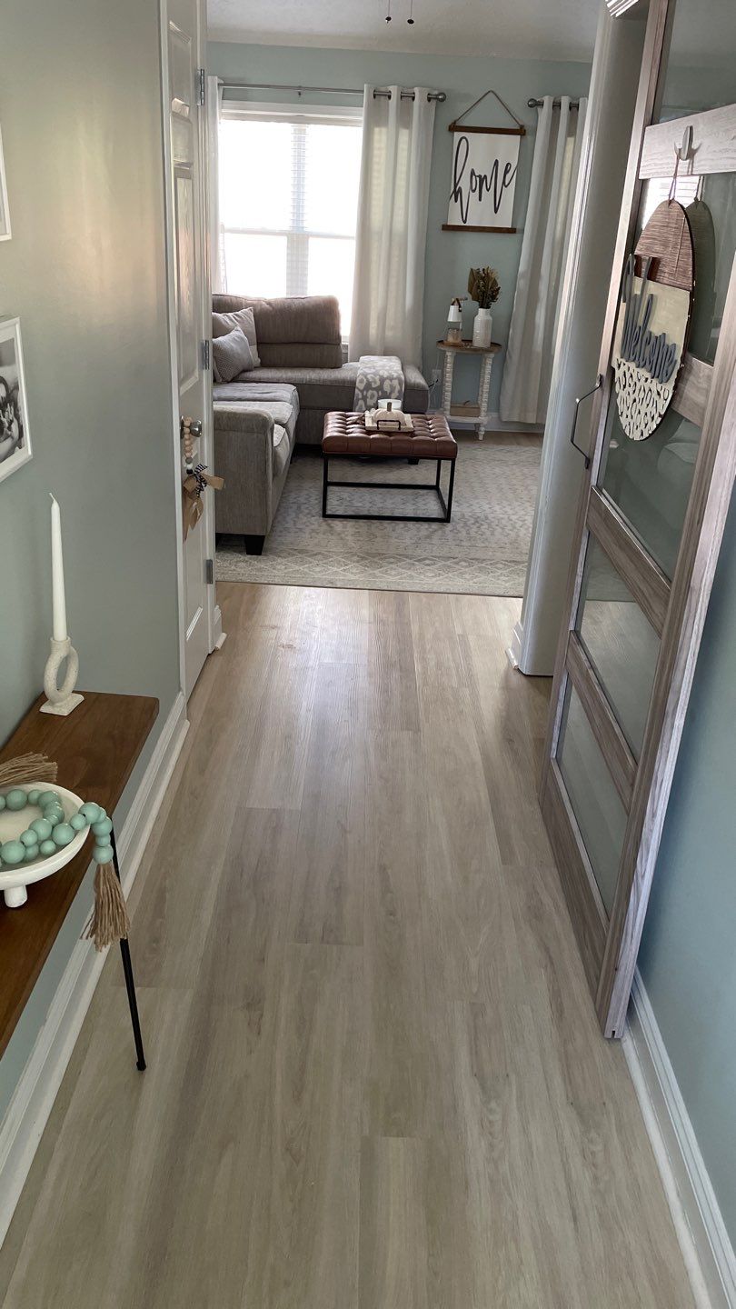 LVP Installation Throughout Home by Footprints Floors of Coastal Carolina