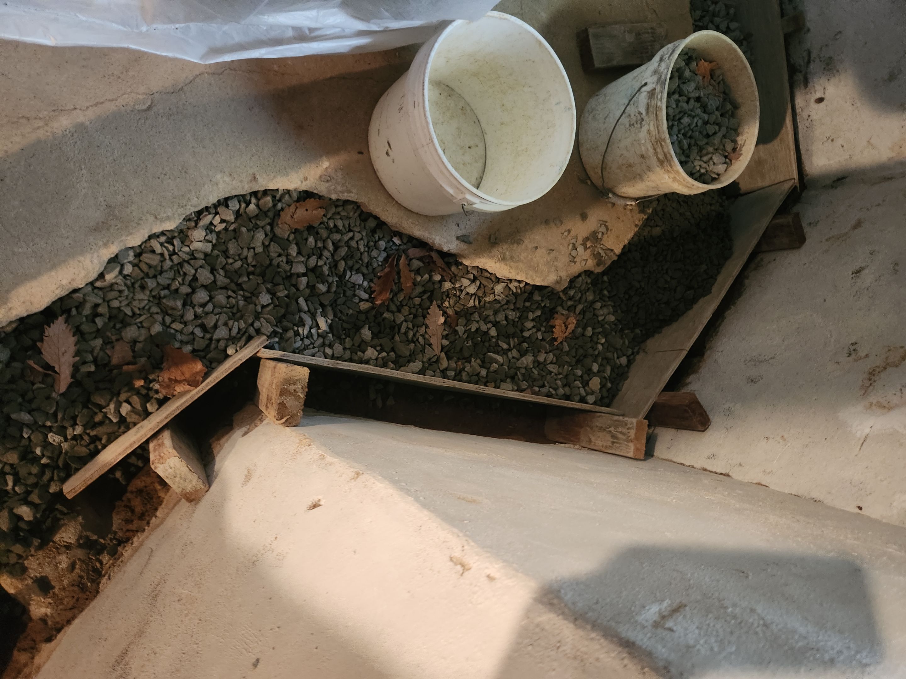 Interior French Drain Mt Tabor, NJ by Pure Service Pro, LLC 