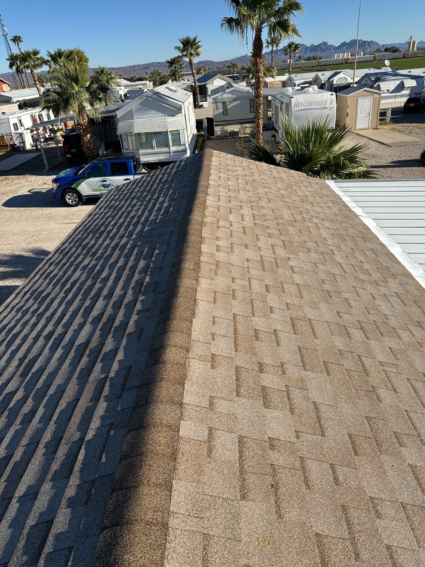 Weathered Wood Shingles by Reimagine Roofing