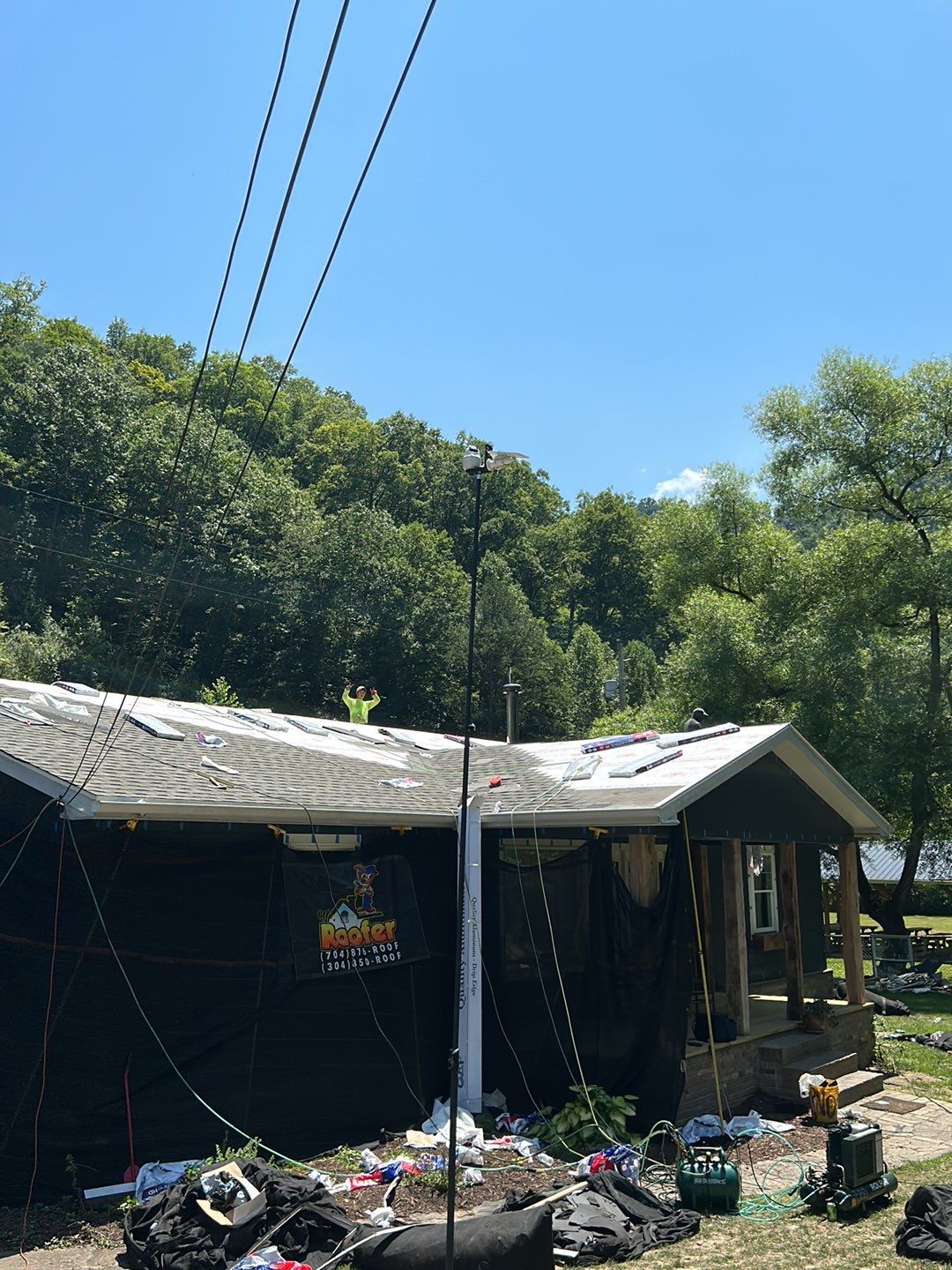 Residential Roofing Installation using Performance Shingles by Mr. Roofer