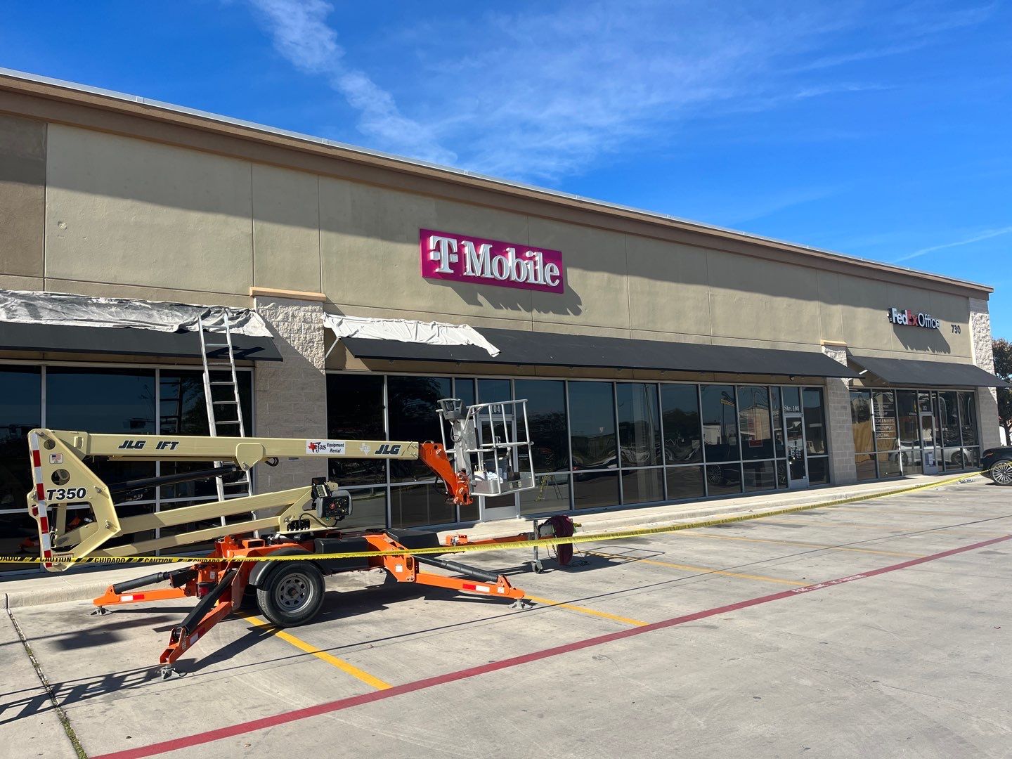 Storefront Revival: Transforming Business Exteriors with a New Coat of Brilliance by 360 Painting Central Texas 
