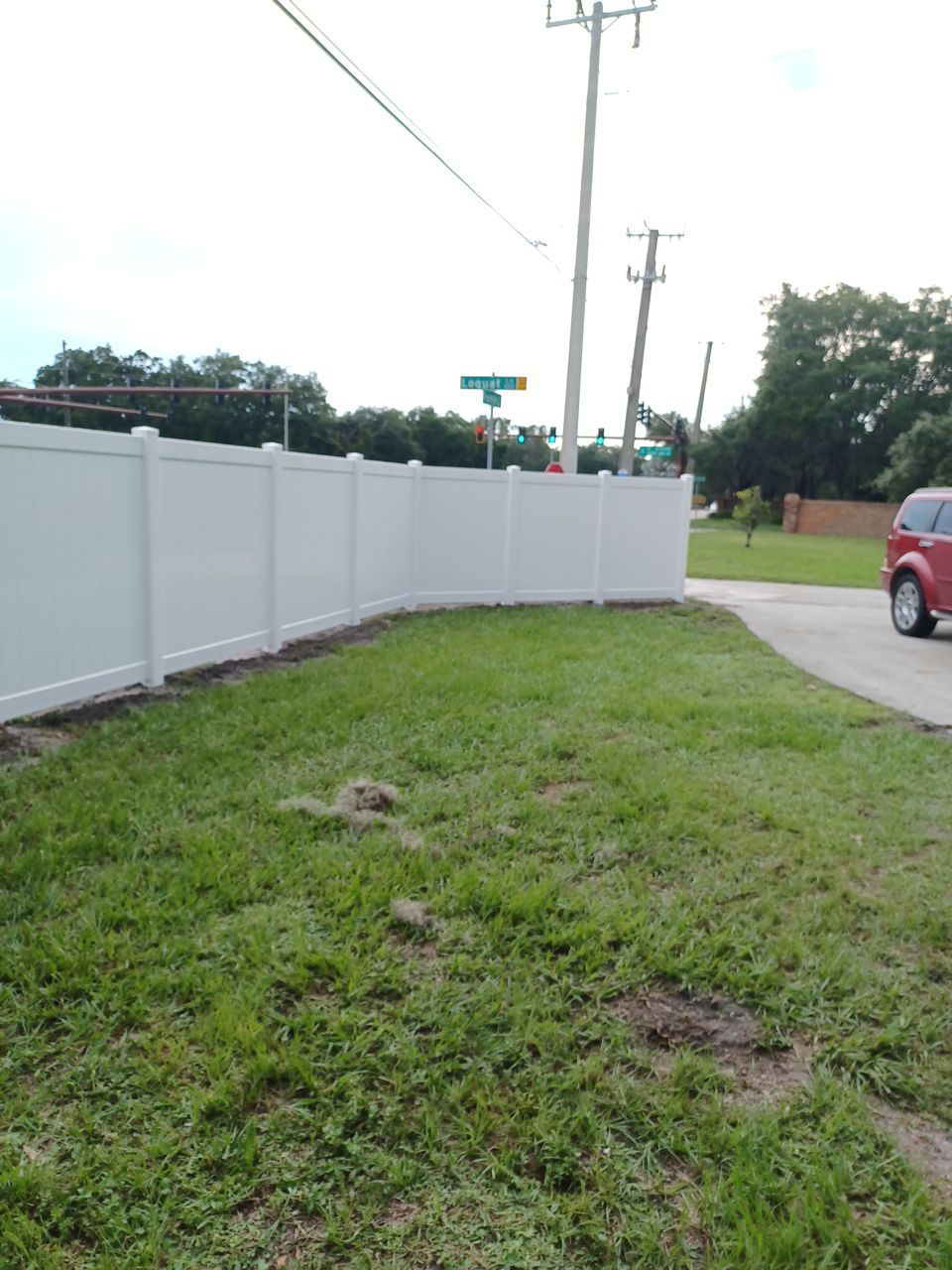 Sarasota, FL 6ft. Tall White Vinyl Privacy Fence by Asap fence and gates, LLC