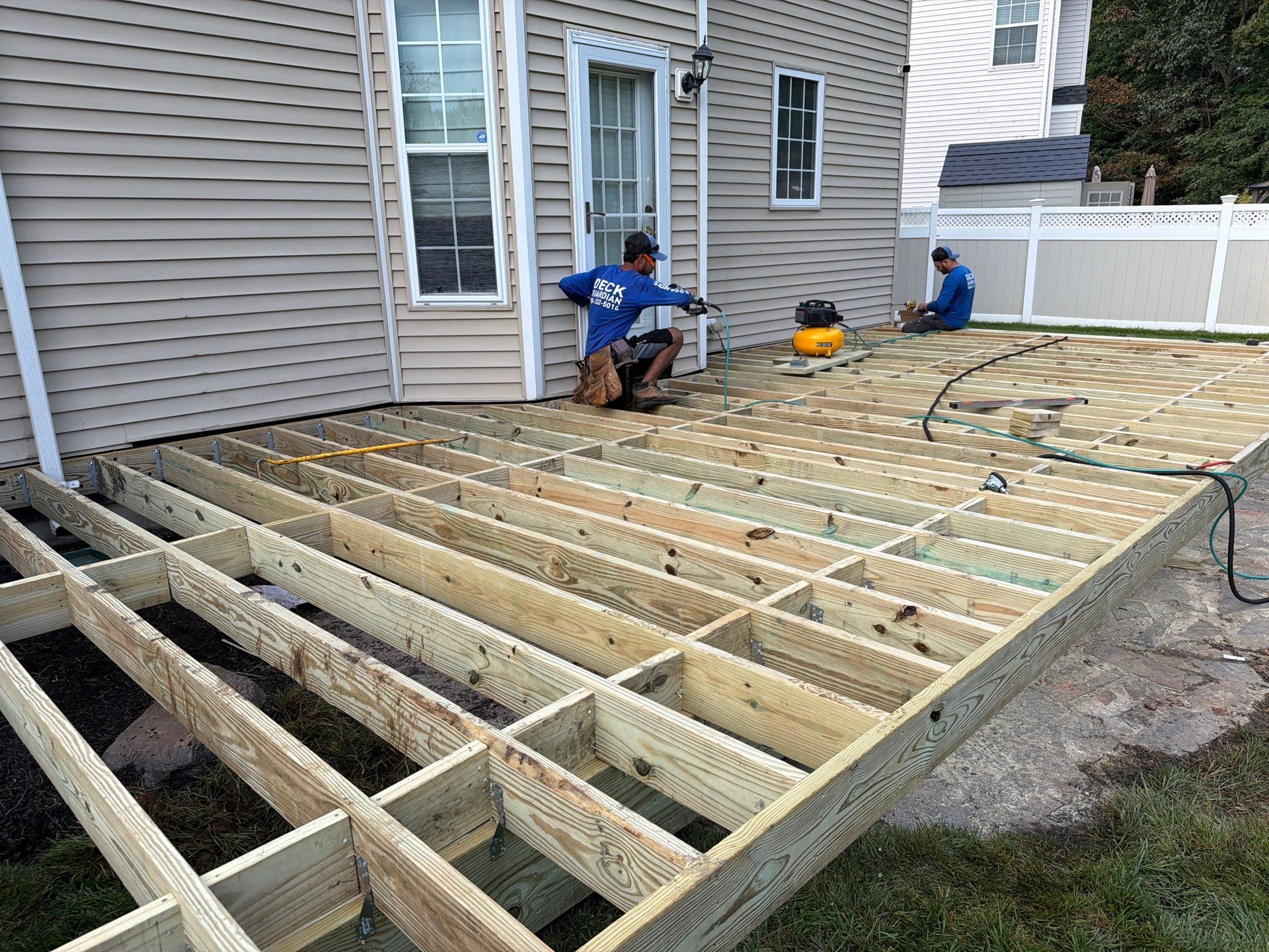 New Deck in Fieldsboro, New Jersey by deck guardian