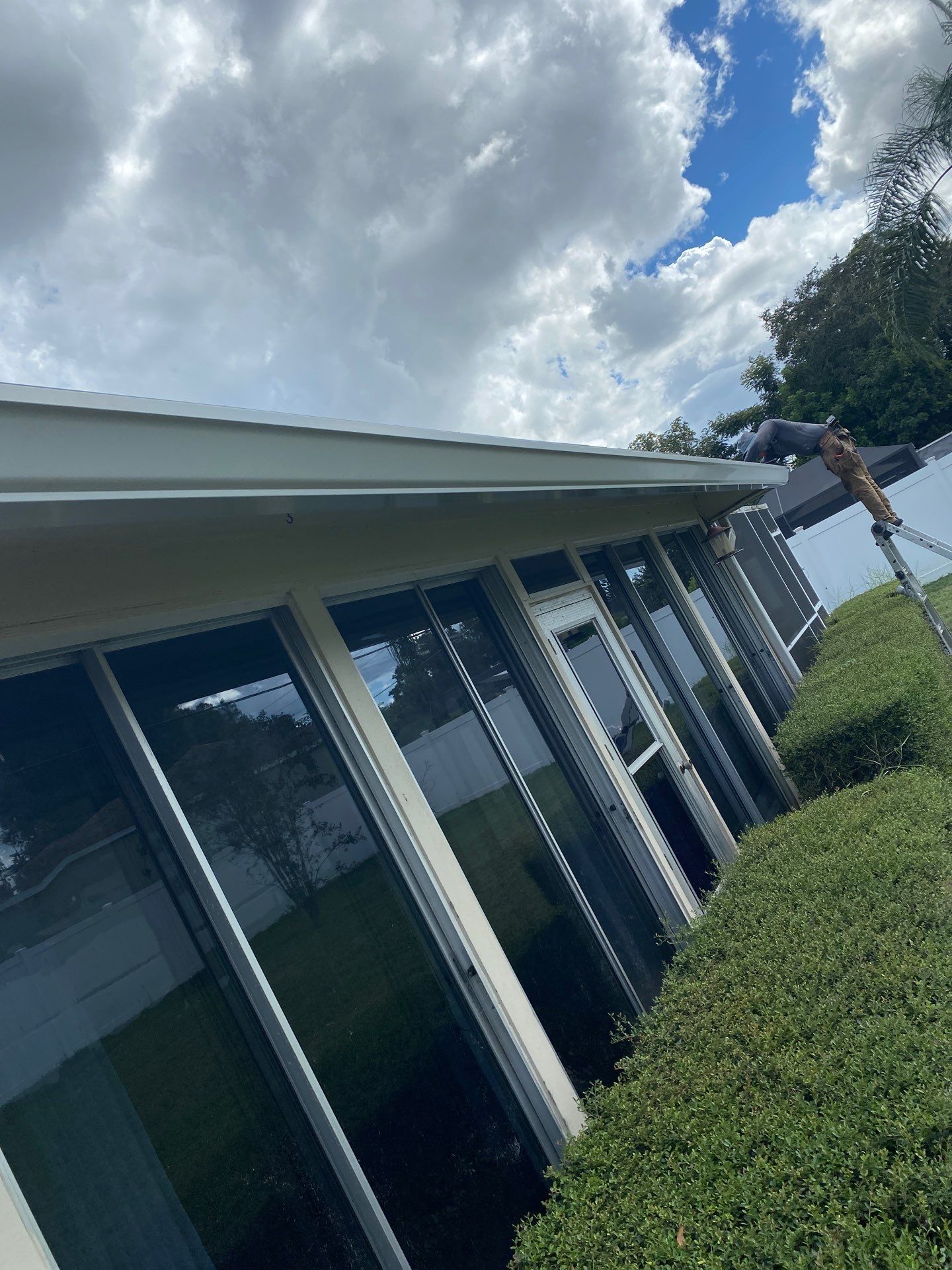 Full Gutter System Installation in Sarasota FL by Gutter Professors