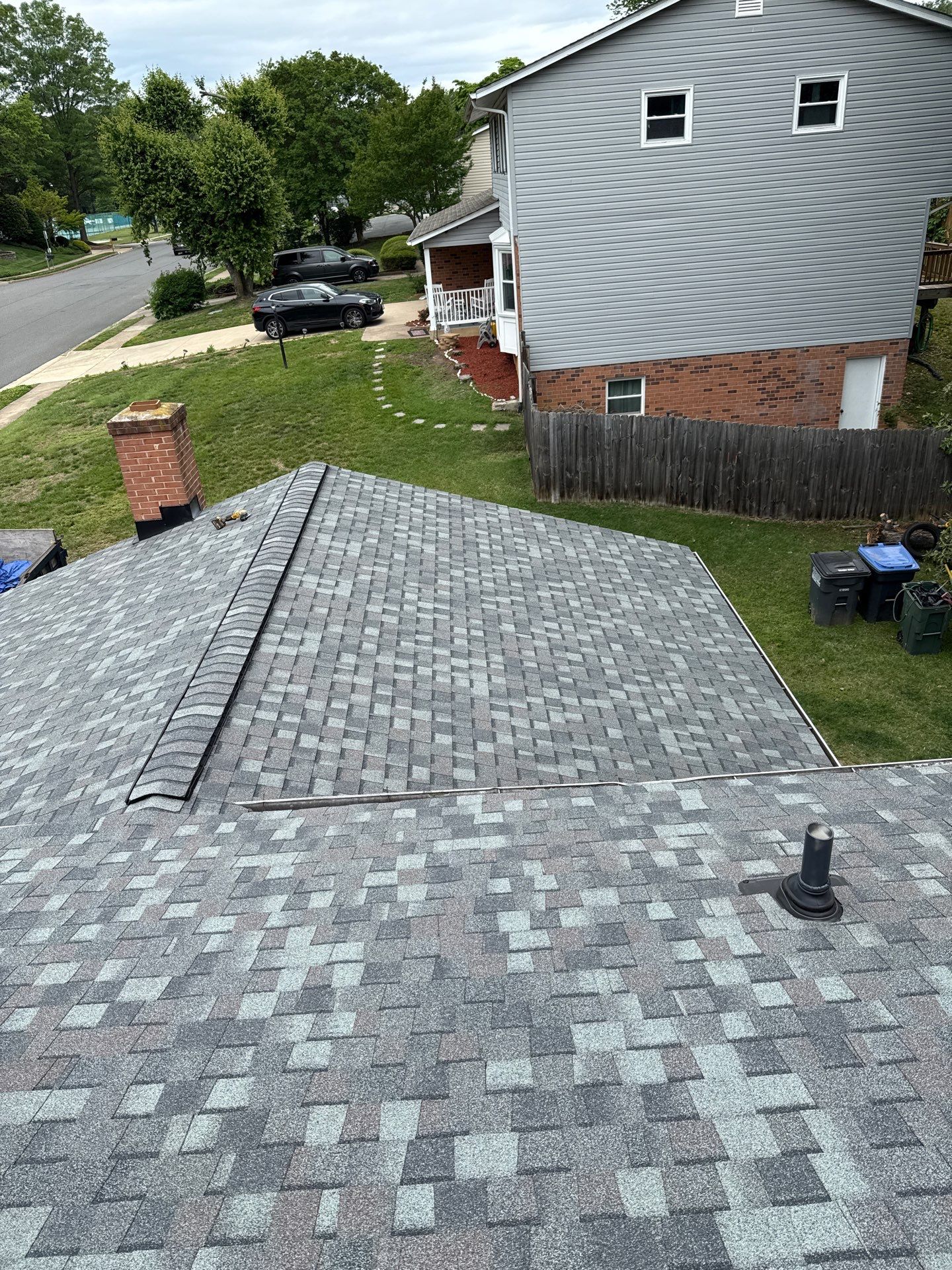 Montclair: Residential Roof Replacement with CertainTeed Landmark Pro in Max Def Colonial Slate by RM Banning, Inc.