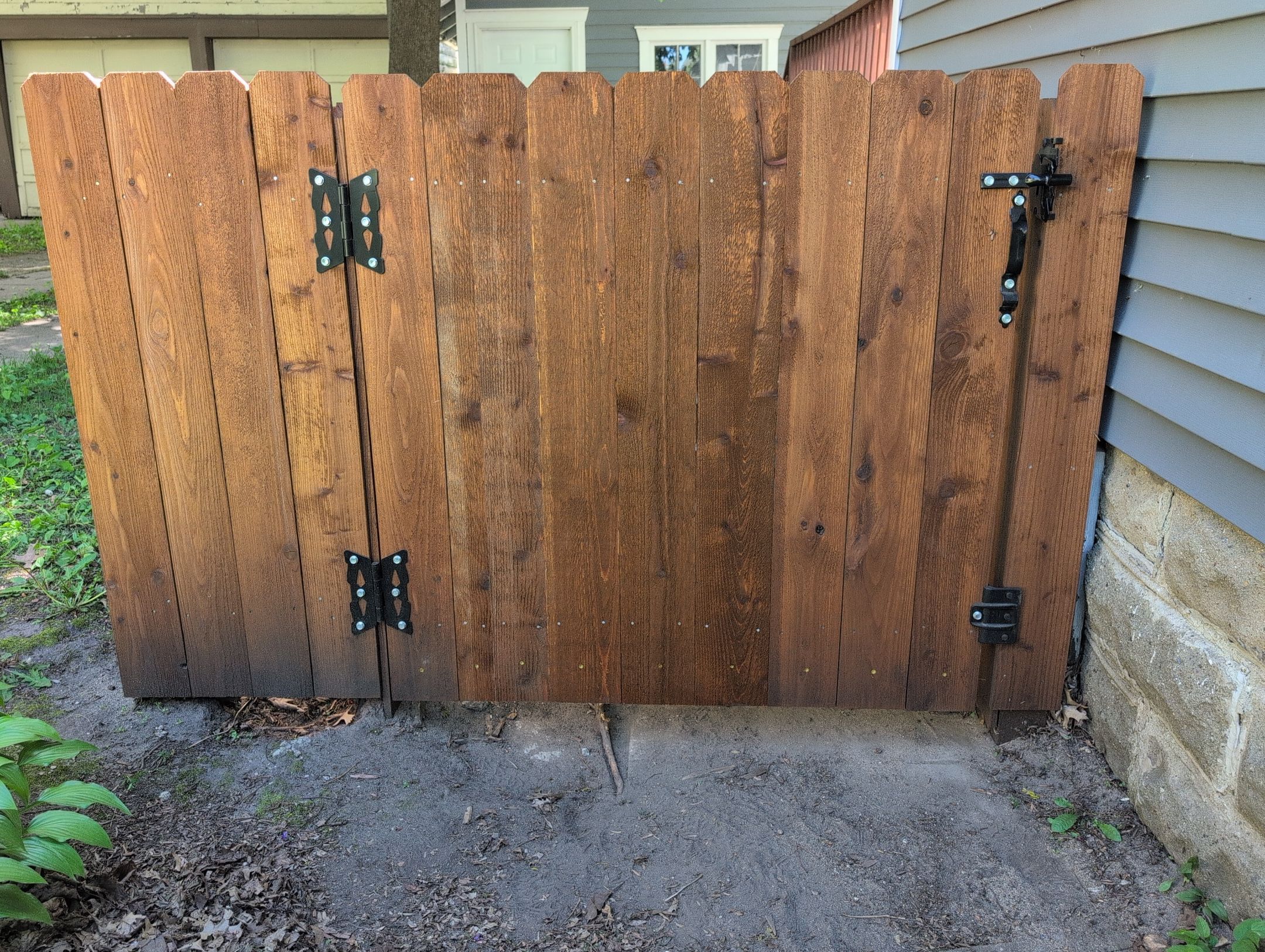 Project in Charles City by Perfect Picket Fence and Stain