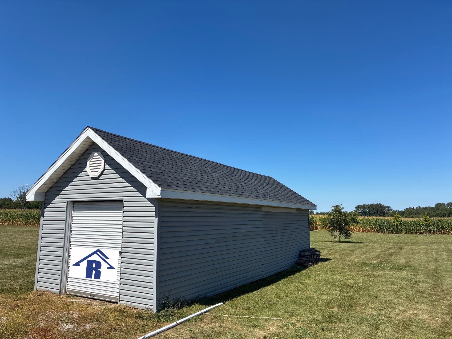 Project in Farmland, IN by Rodeffer Roofing INC