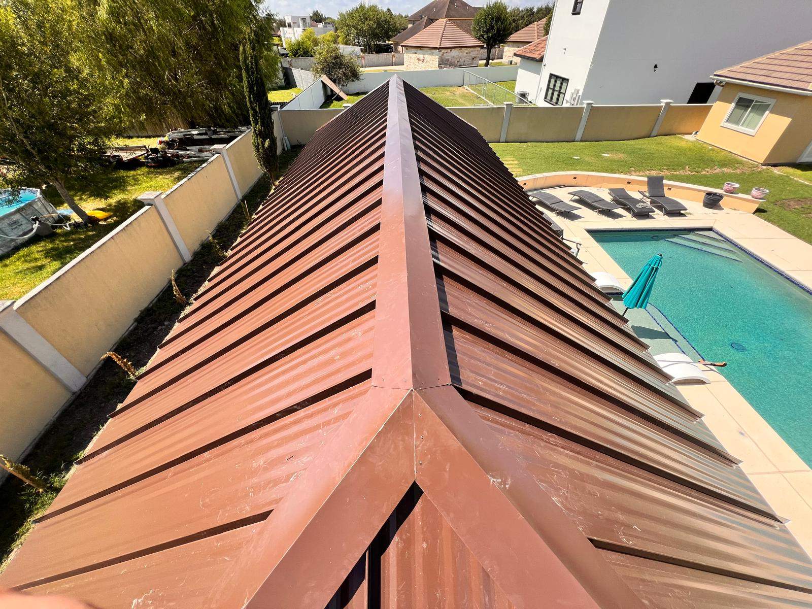 Project in Edinburg by Marva Roofing