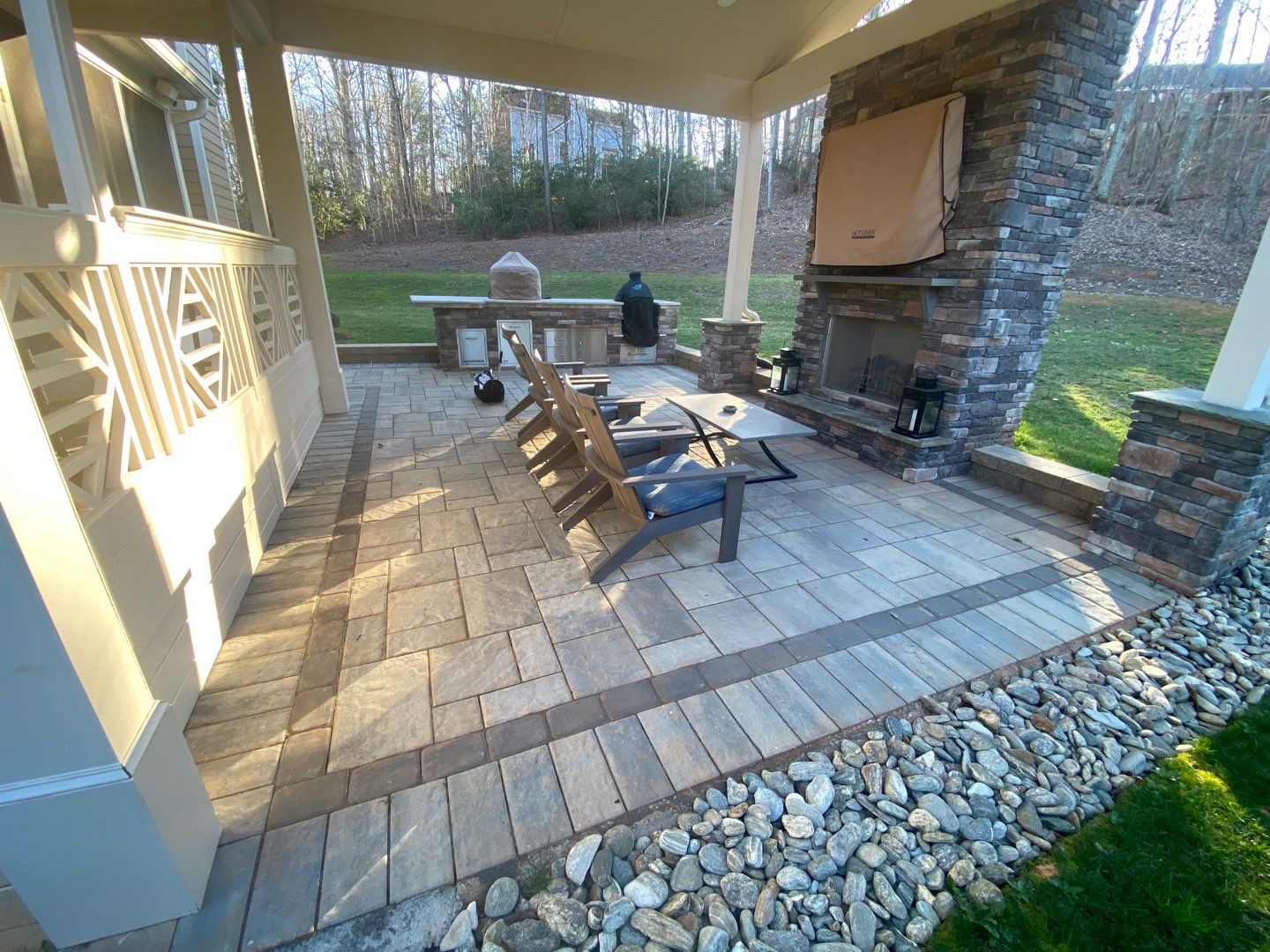 Pavers using Concrete Sealant by DuraSeal