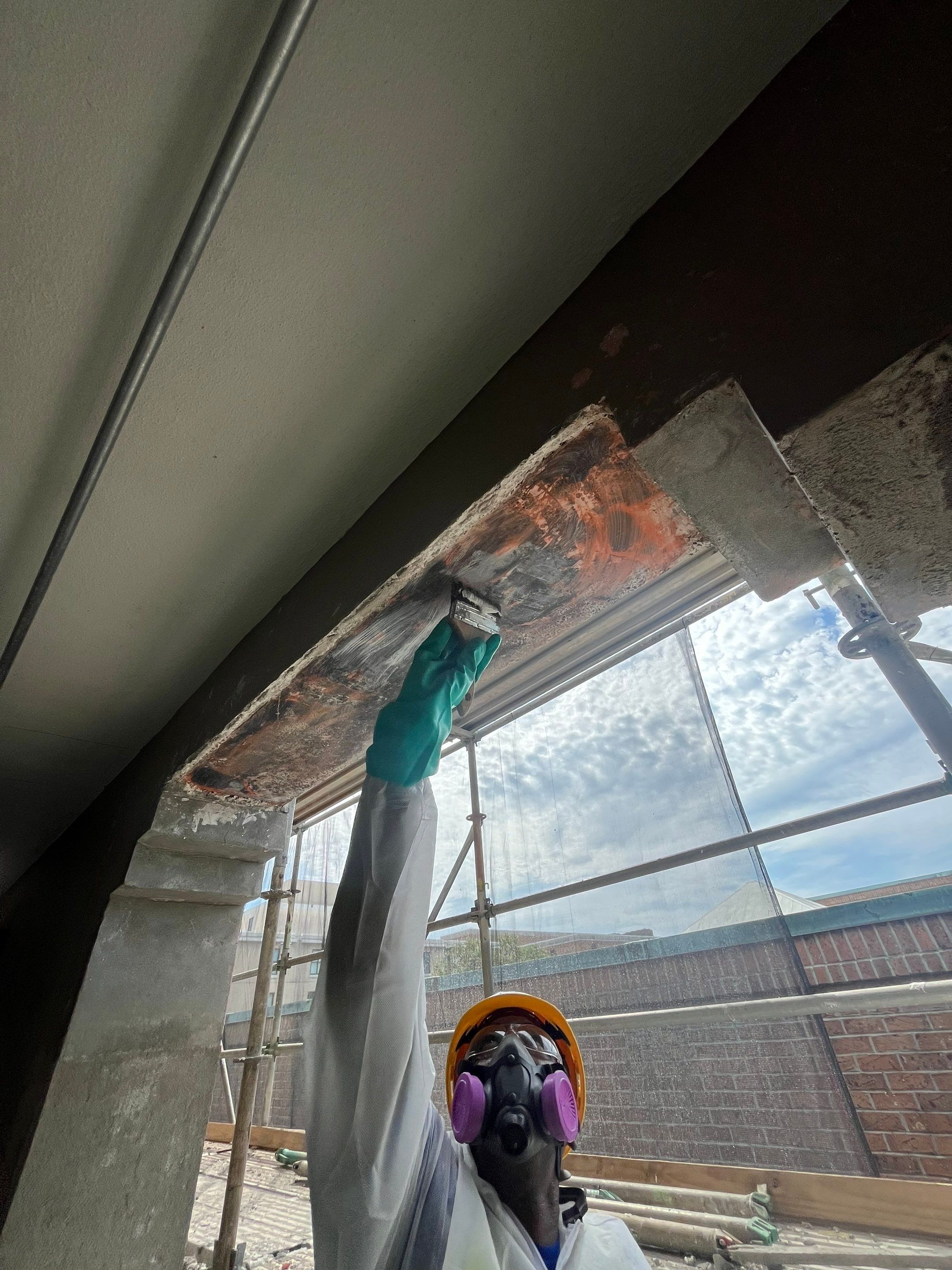 LBP remediation with demolition services by EAS Environmental, LLC.