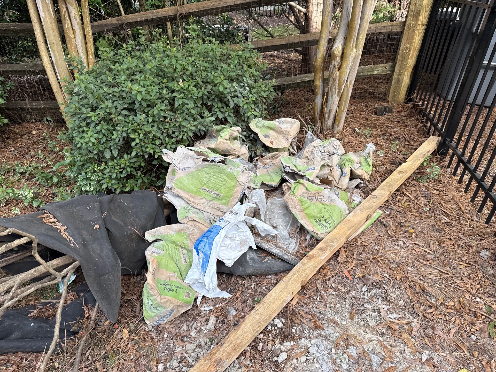 Project in Charlotte by Badger Hauling