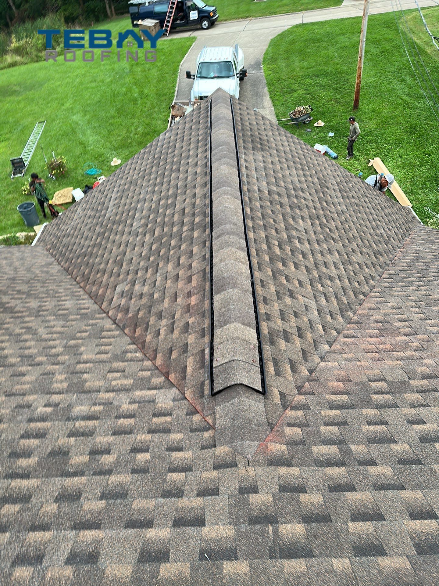 Residential Roofing Installation using Timberline HDZ by Rainstoppers Roofing