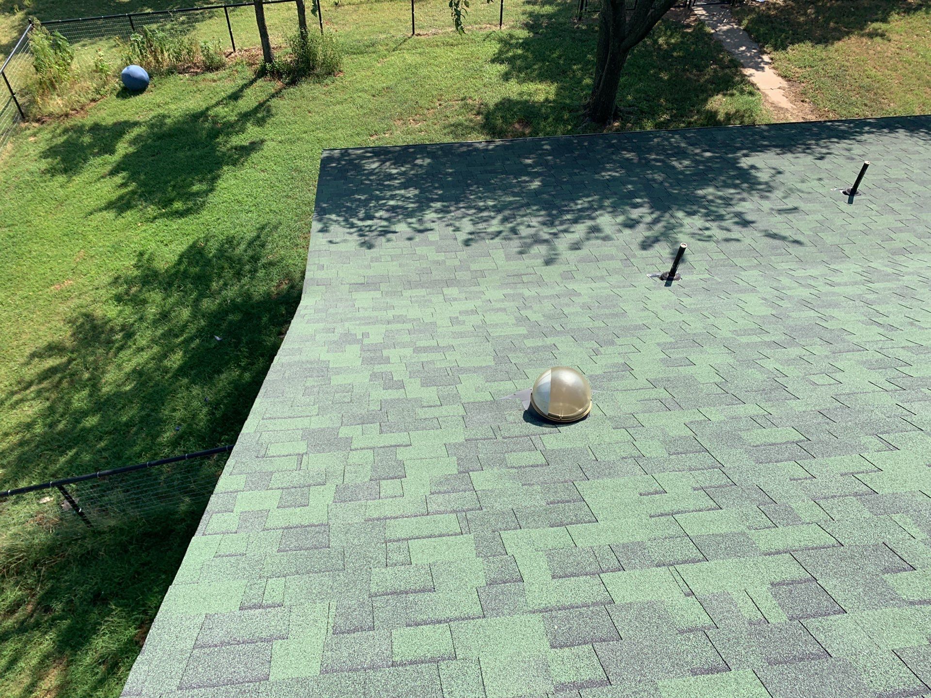 roof replacement in Choctaw by McCann's Roofing and Construction