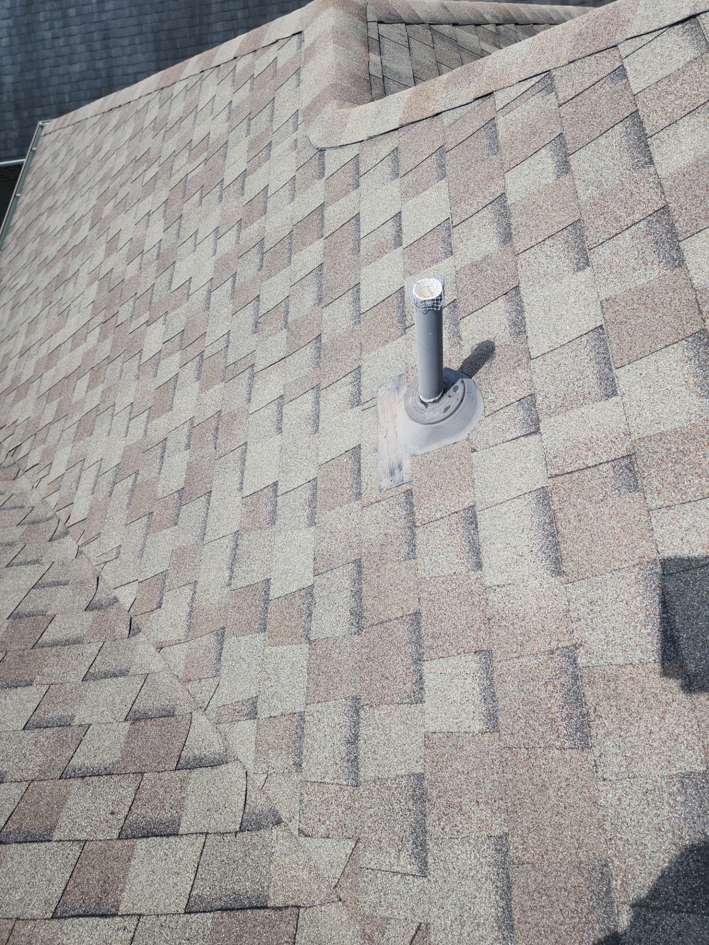 Hail Damage using Owen's Corning Duration (Lifetime) Shingles by Roof Repair Company