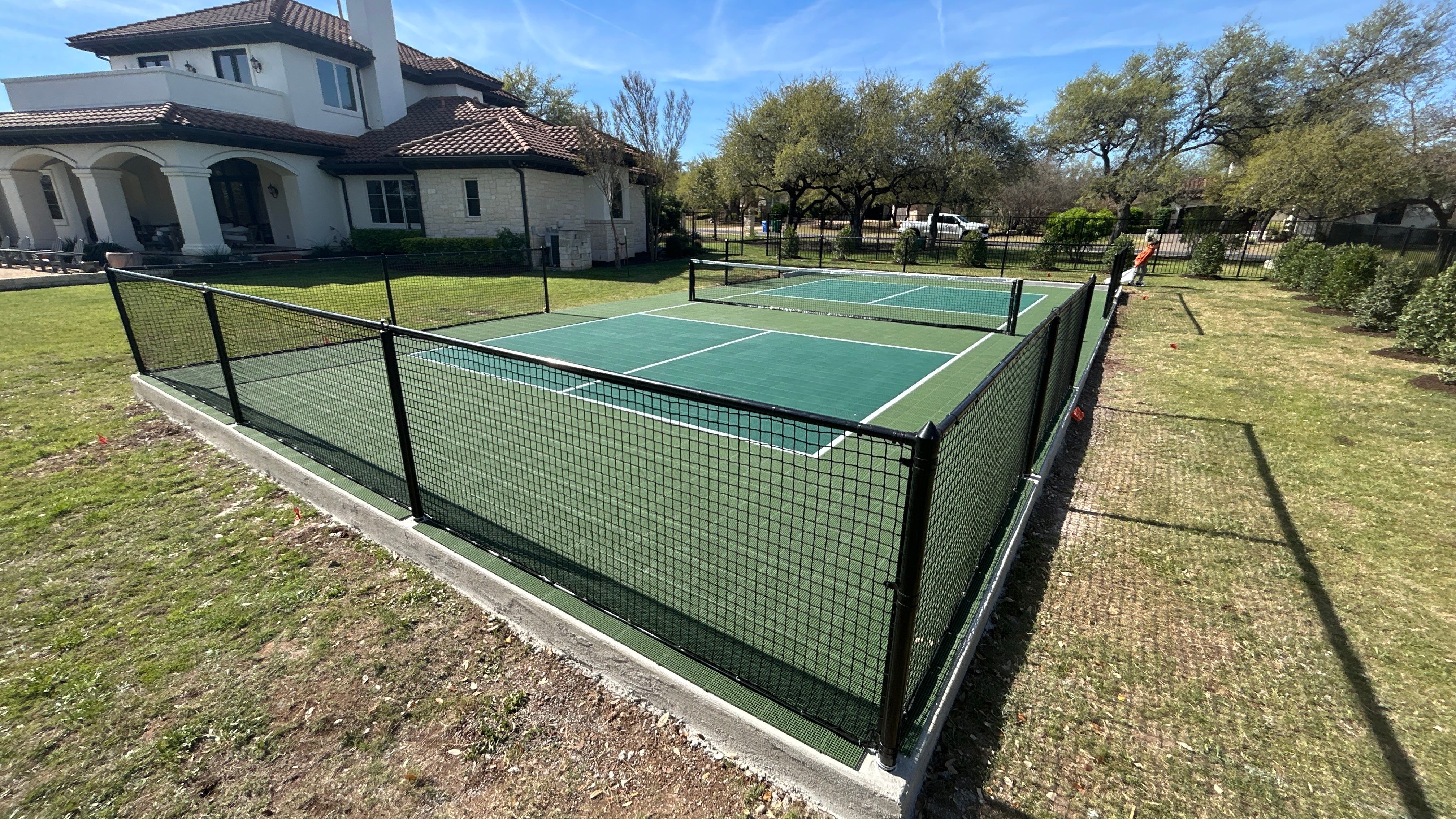 White 30 X 60 by Sport Court Austin