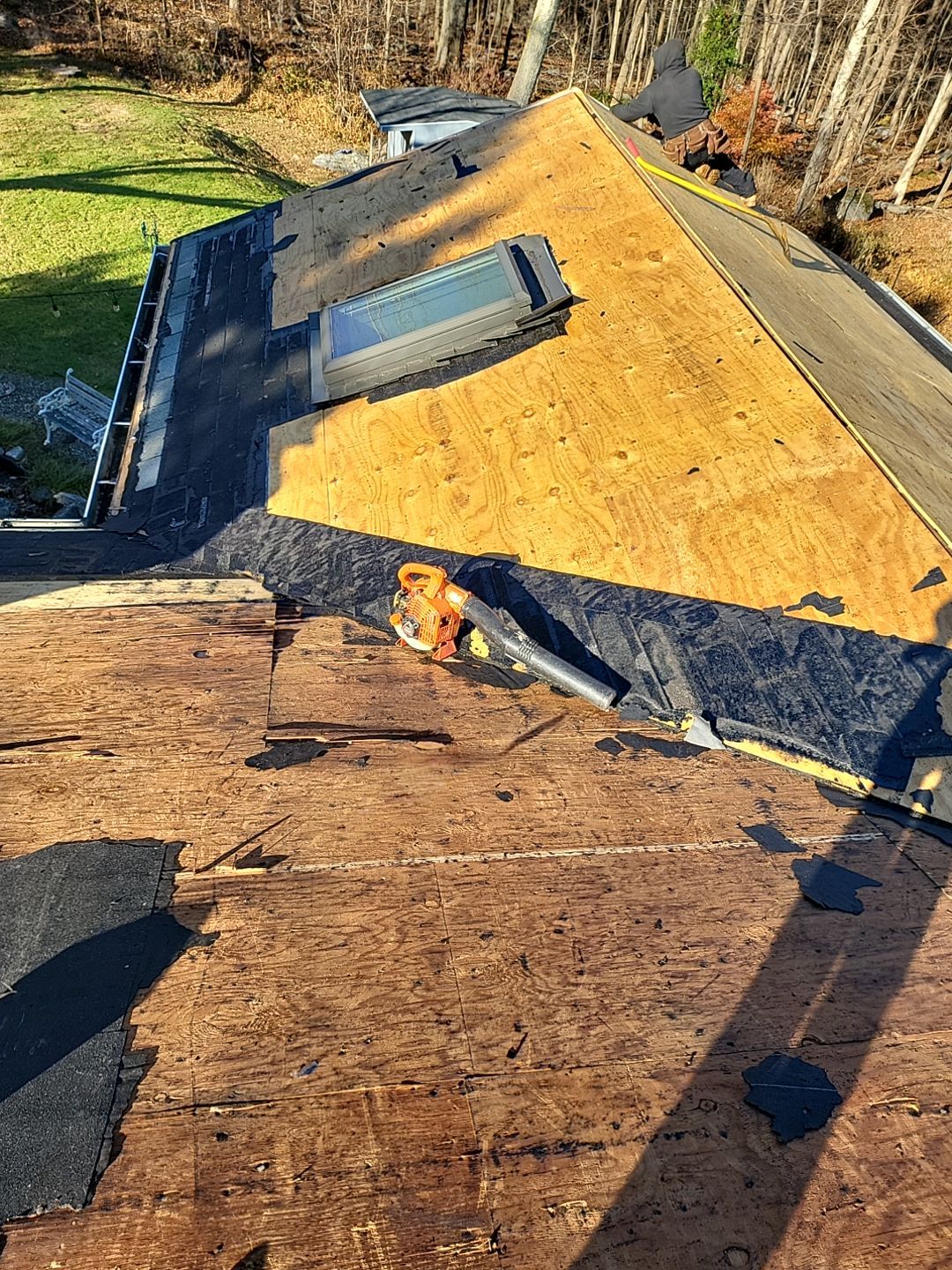 Residential Roofing Installation using GAF Timberline  by A Plus Exterior