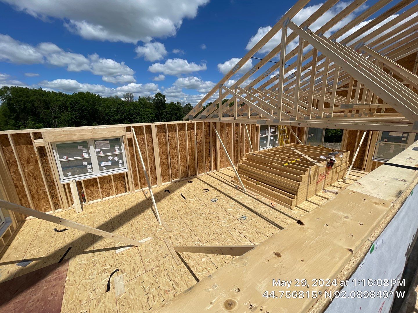 Elmwood, WI Build by Bauer Estates LLC