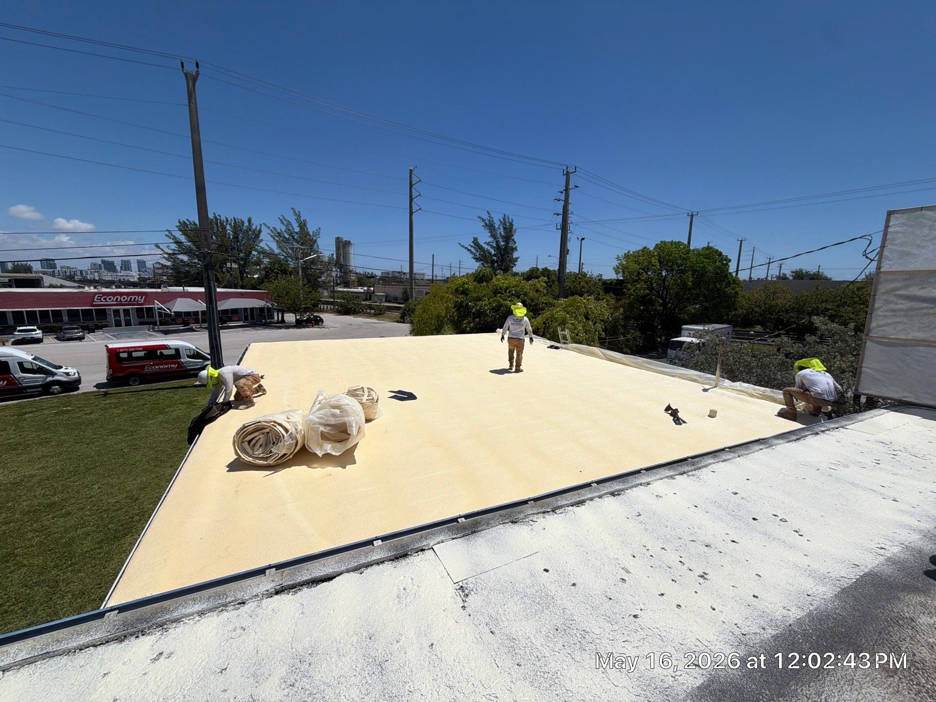 Fort Lauderdale Commercial Roof Restoration and Reflective Coating Installation by Roof King LLC