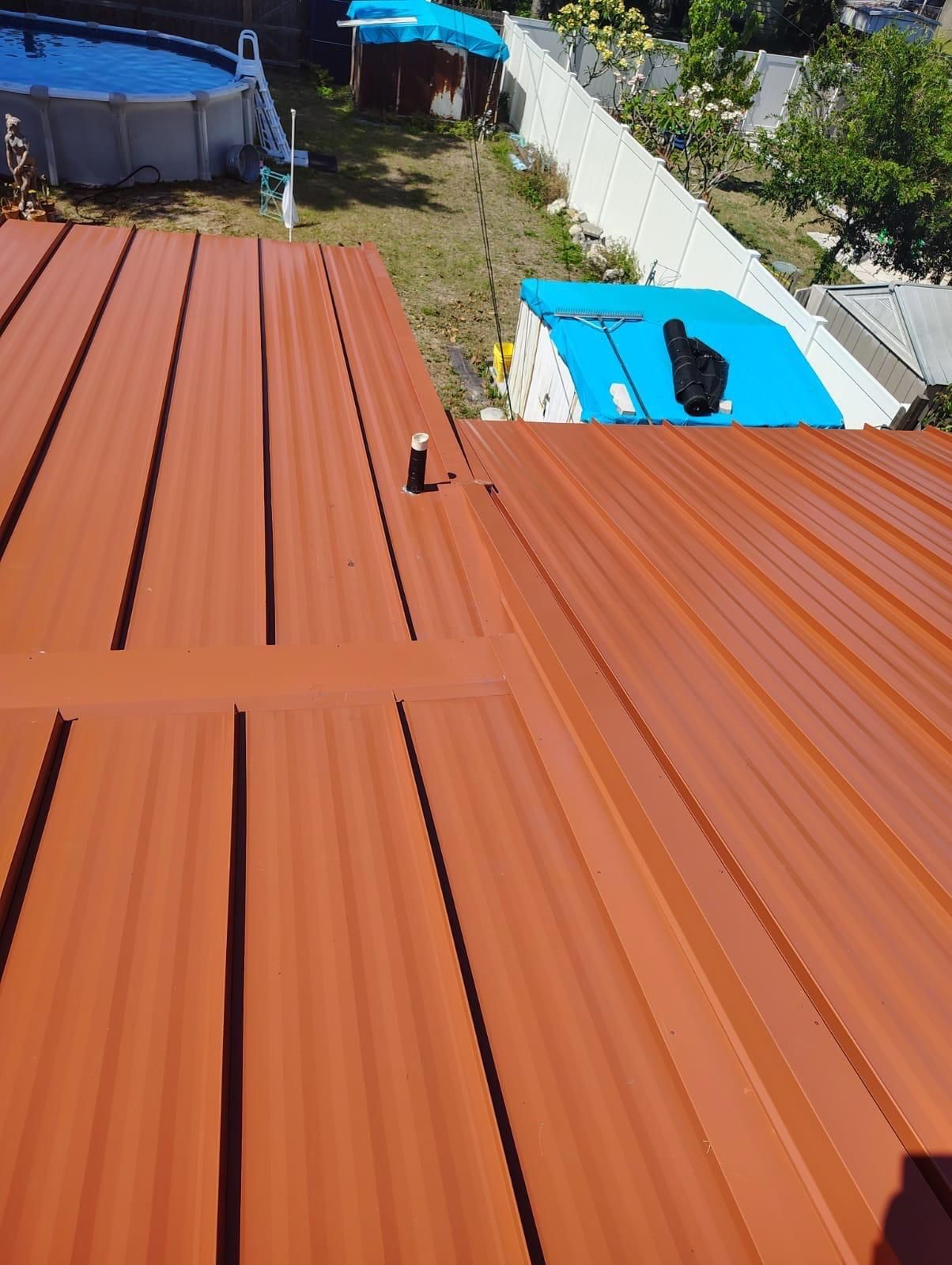 Terra Cotta Standing Seam by Reimagine Roofing