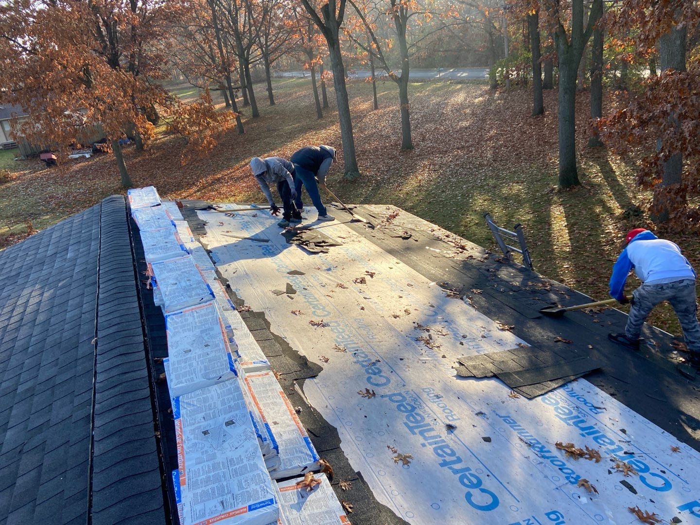 Roof Replacement using CertainTeed Landmark Pro by 180 Contractors