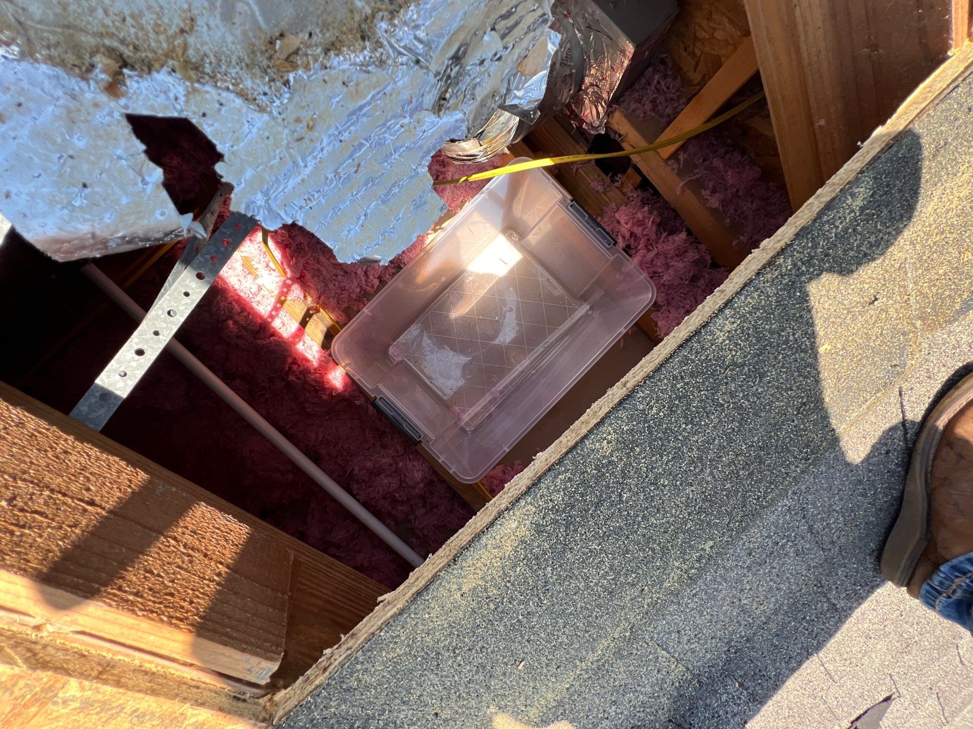 Hail Damage using Owen's Corning Duration (Lifetime) Shingles by Roof Repair Company