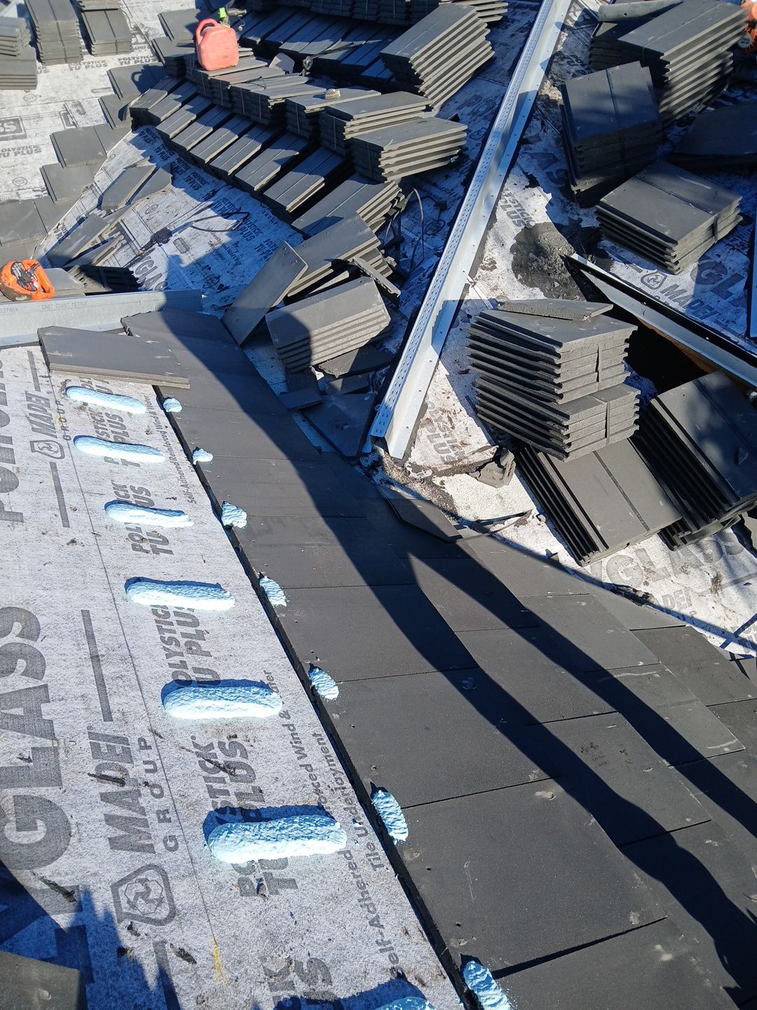 Residential Roofing Installation using Westlake Roofing Tile by BLUES BROTHERS ROOFING