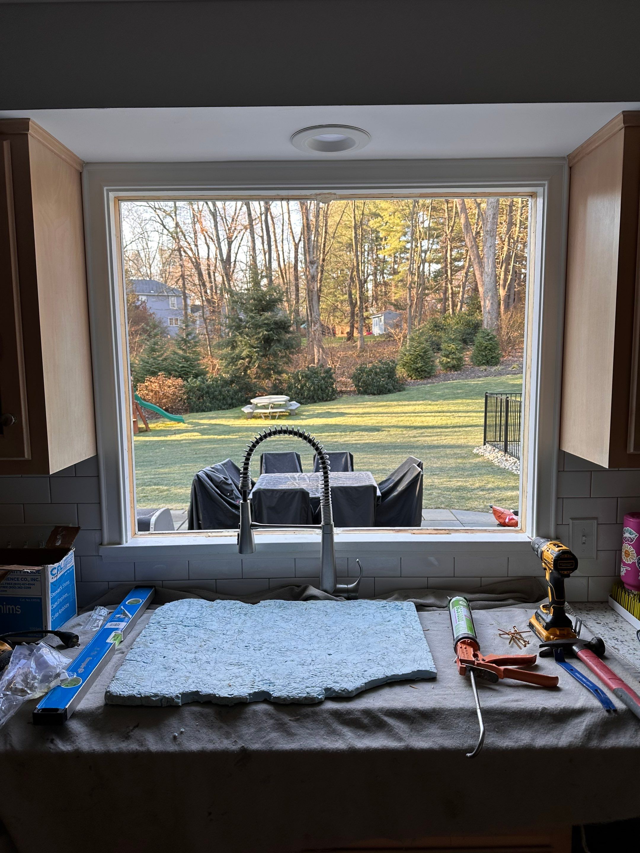 Kitchen Window Upgrade with Bright, Clean Finish by DiGiorgi Roofing and Siding Inc
