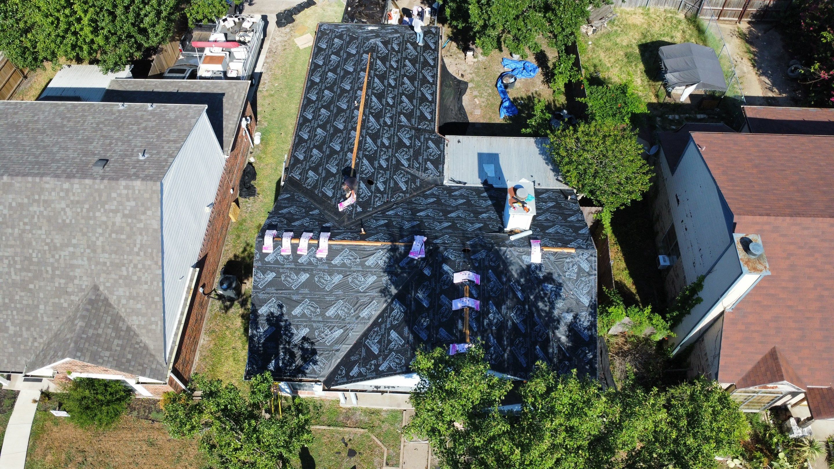 Paid for by Insurance Reroof. by Berry Good Roofing 