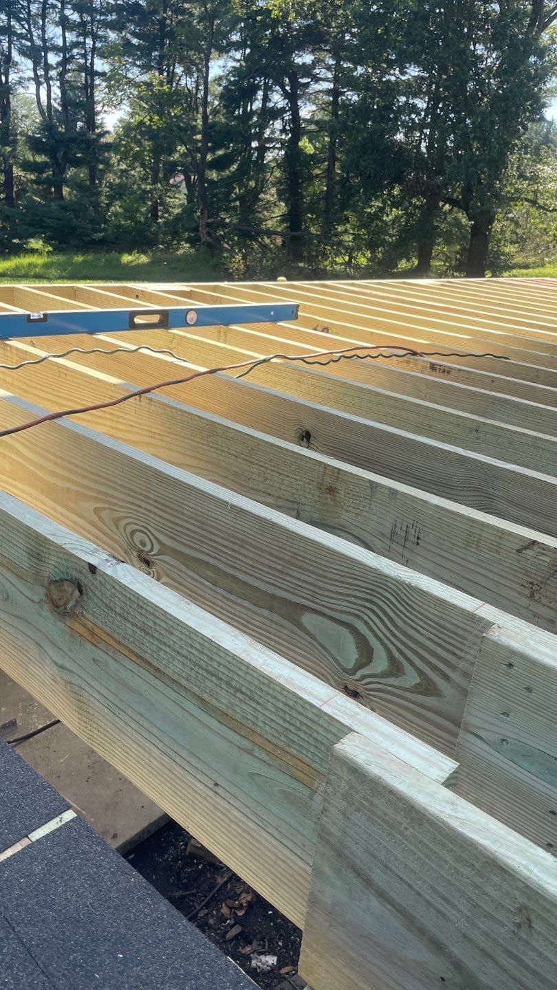 Project in Harding Township by deck guardian