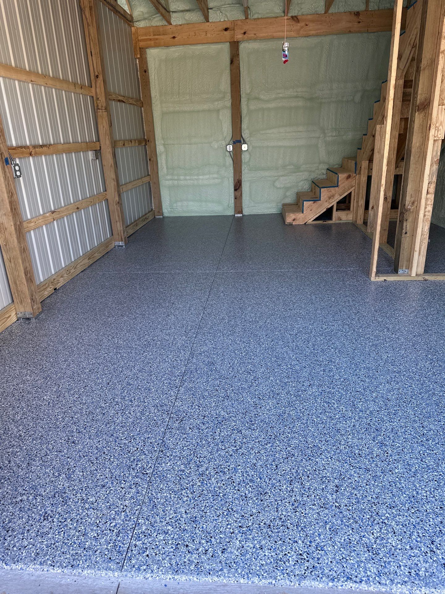 Garage Floor Coating using Steamboat by My Garage Floor Guys