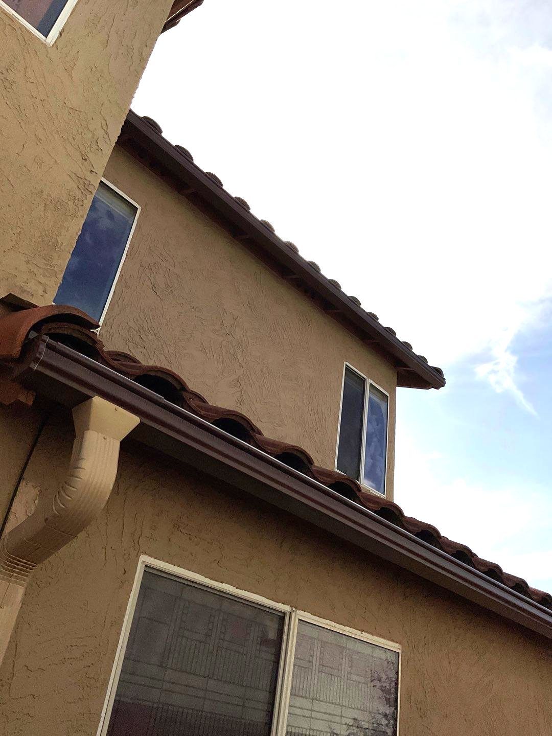 Gutter Installation using Englert LeafGuard Gutters by Byers Enterprises 