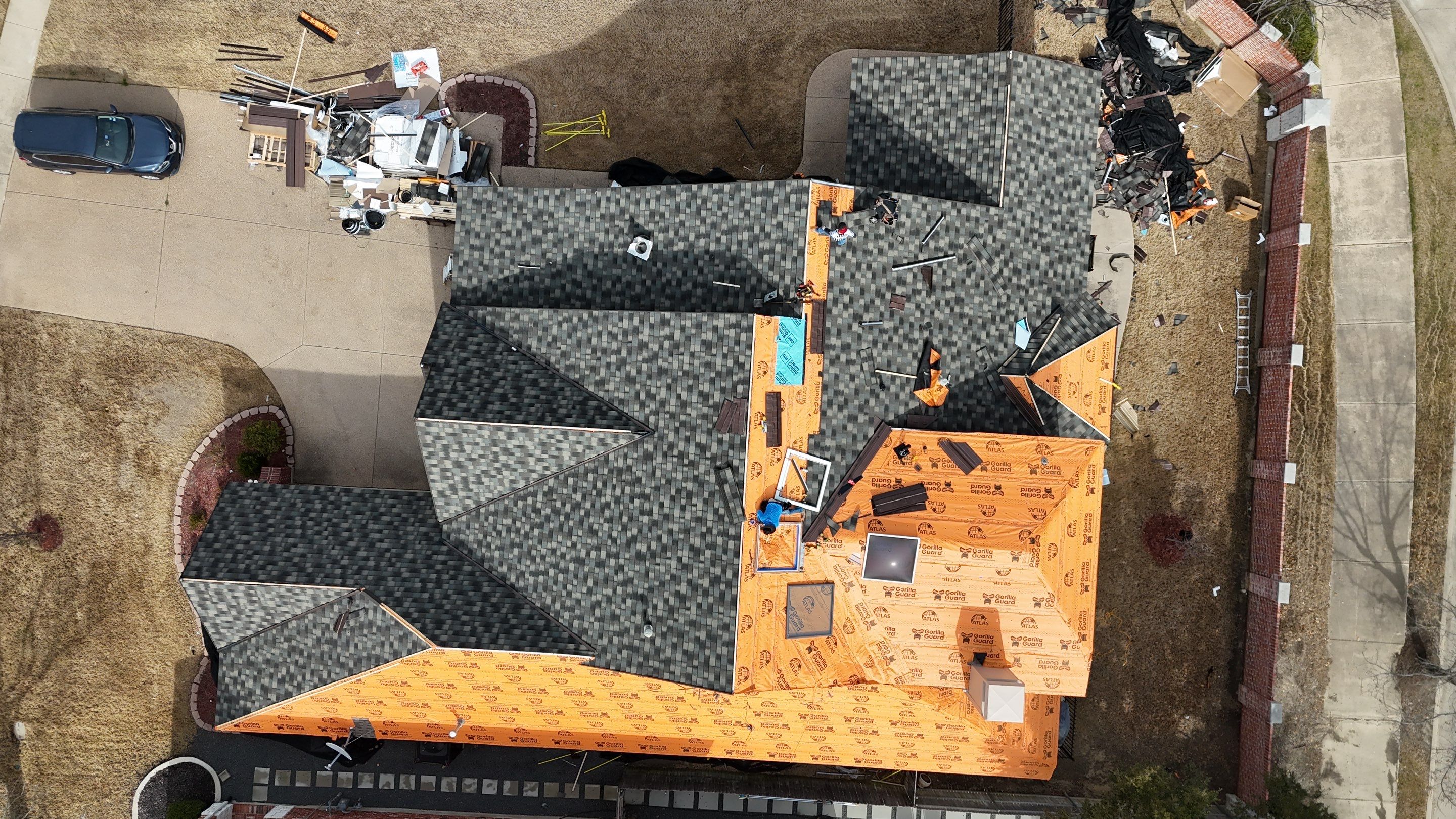 Decra Metal Roof - Shingle XD Stone Coated Roofing Project by First United Roofing & Construction