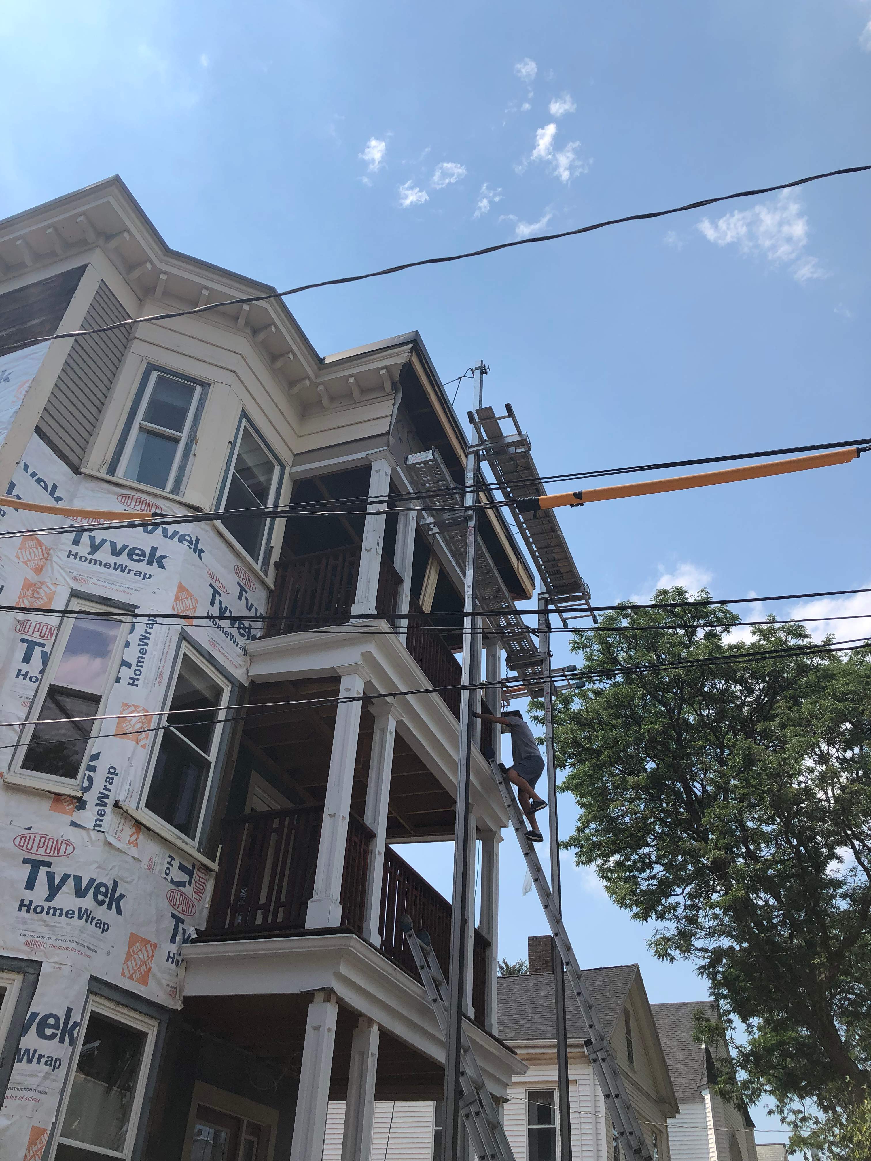 Siding Installation using James Hardie by UBrothers Construction