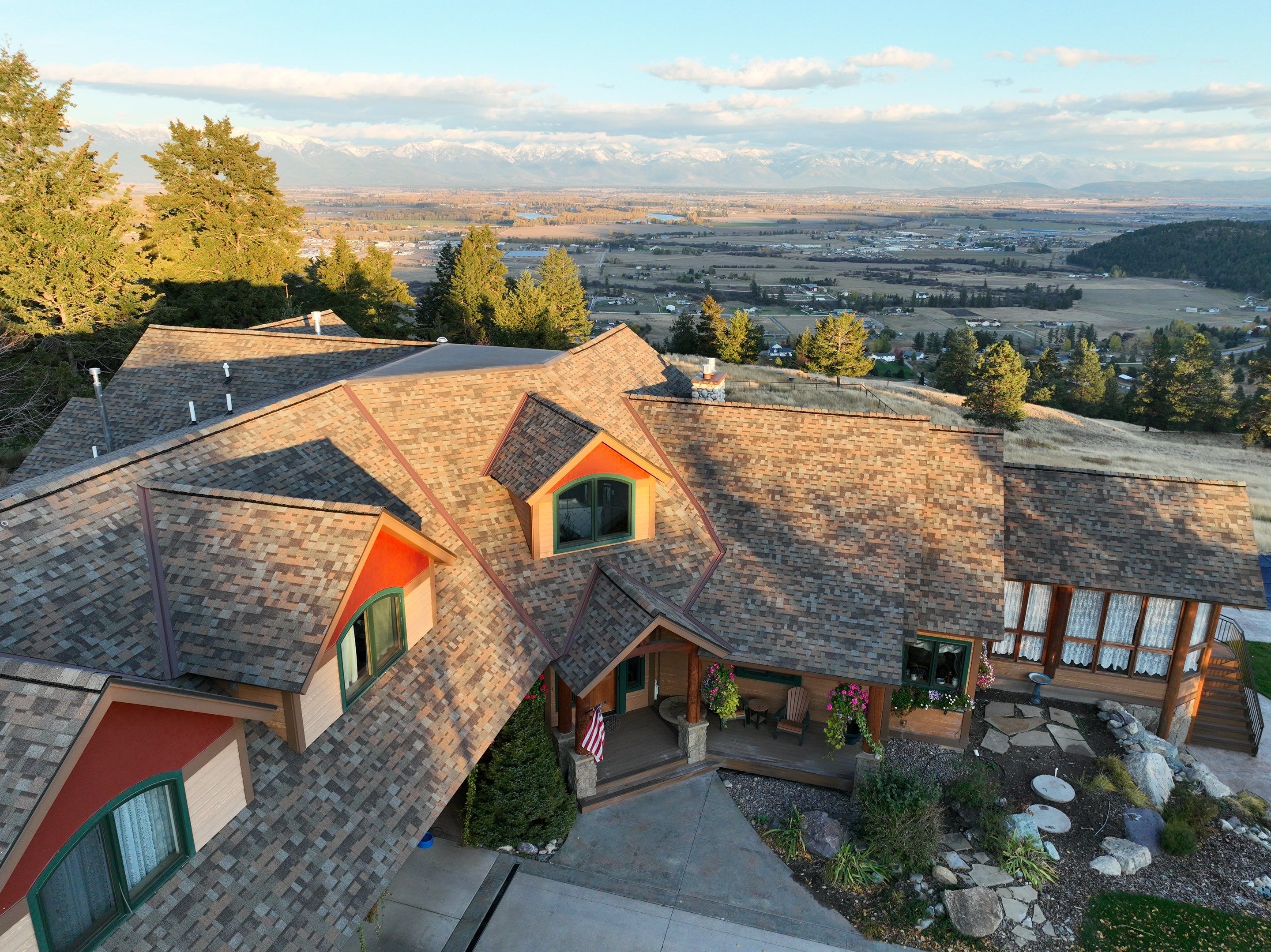 Owens Corning TruDefinition Duration - Aged Copper by Montana Roofing Solutions