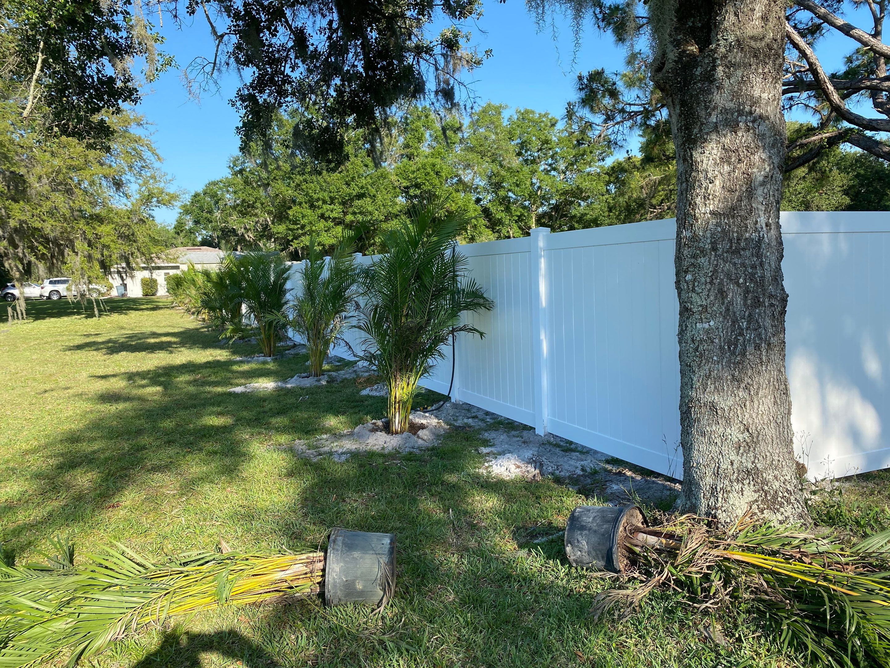 Sarasota, FL 6 ft. Tall White Vinyl Privacy Fence by Asap fence and gates, LLC