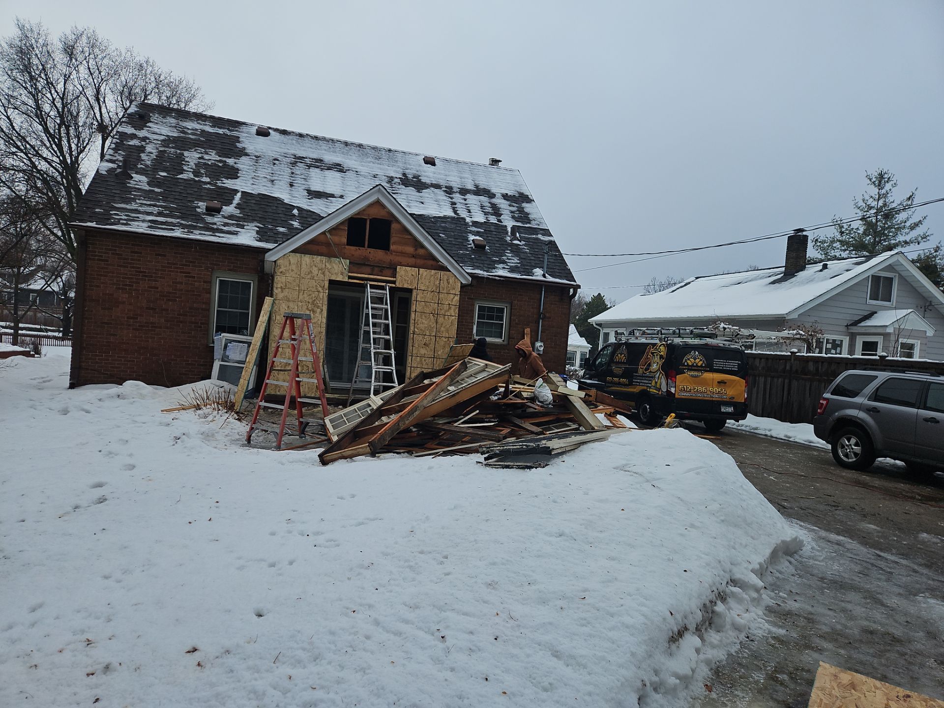 Three-Season Porch Renovation – Complete Structural Transformation by Johnny Five Construction 