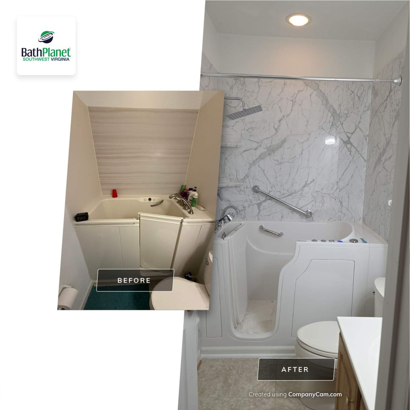 Walk-In Tub Upgrade by BathPlanet SW Virginia