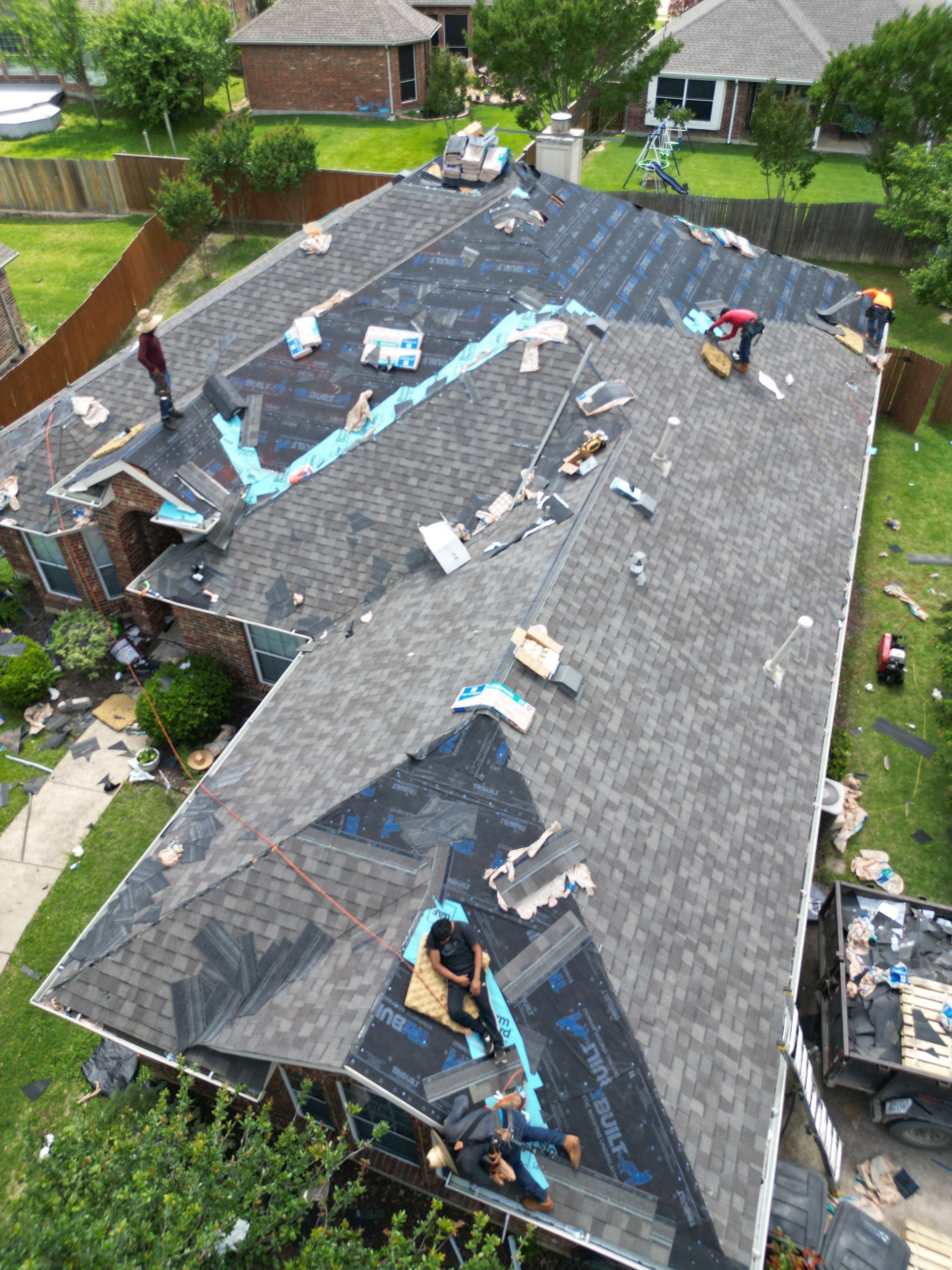 Project in Sachse by Rhino Roofing and General Contracting, LLC