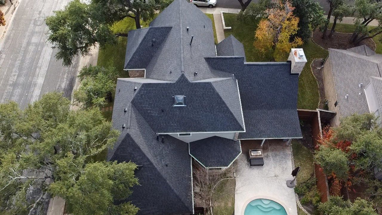 Moire Black - CertainTeed Landmark Moire Black by RoofsOnly.com