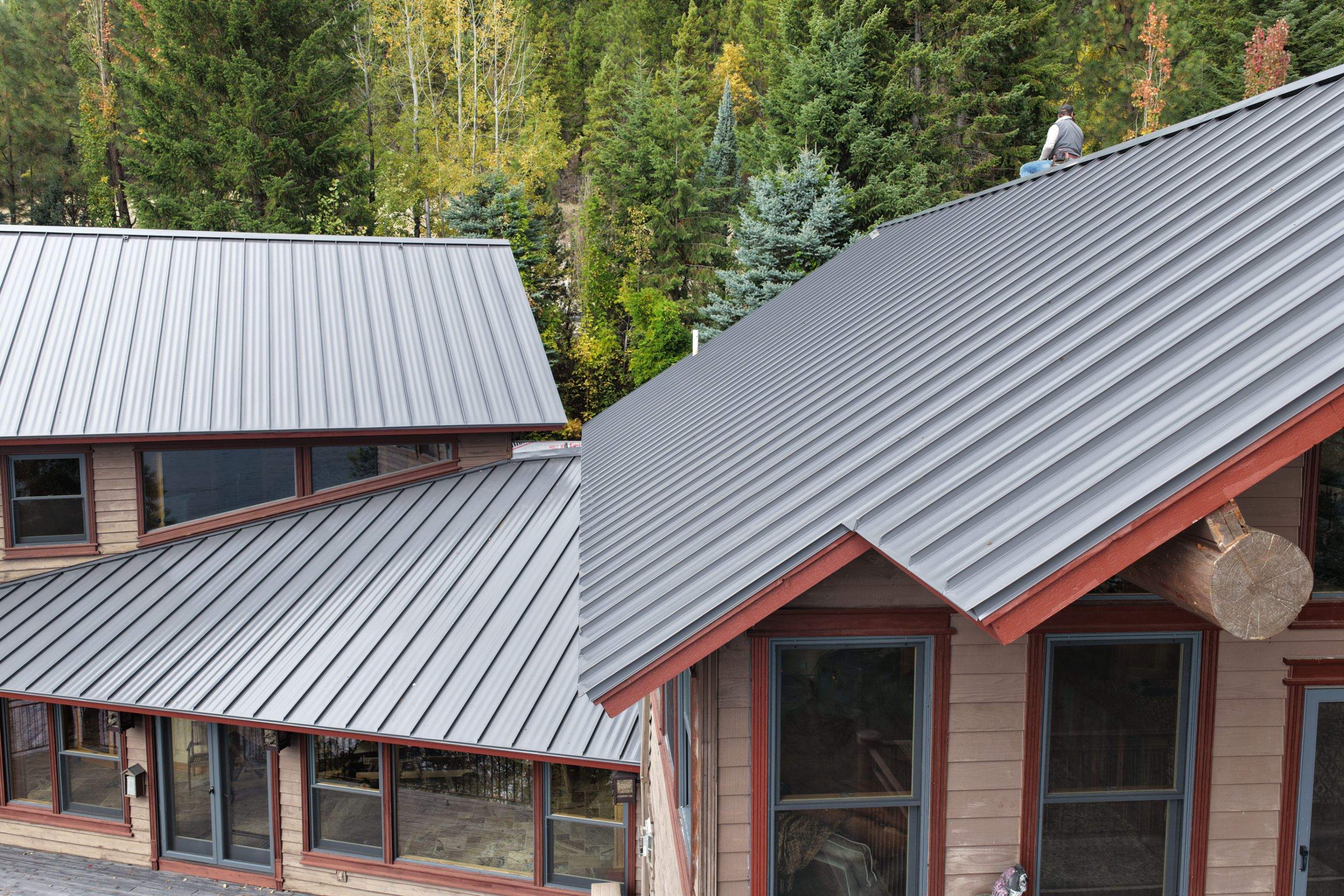 16" Mechanical - Dark Gray  by Montana Roofing Solutions
