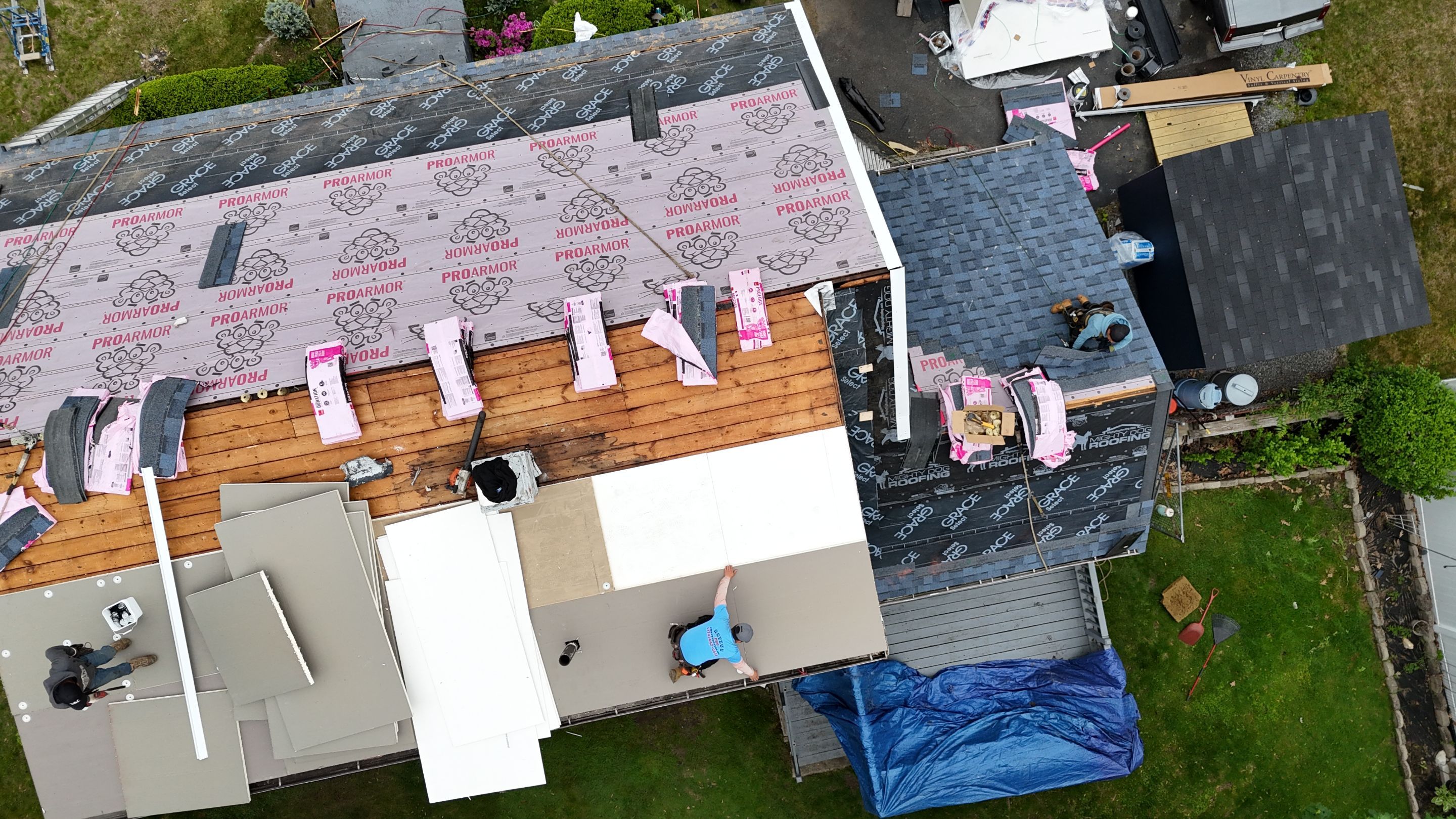 Roof and Flat Roof Membrane Replacement in Lowell, MA by Mighty Dog Roofing of Greater Middlesex County