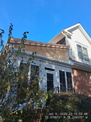 Deck Removal and Roof Addition in Winding River Plantation Bolivia NC by RGR Construction and Roofing, LLC