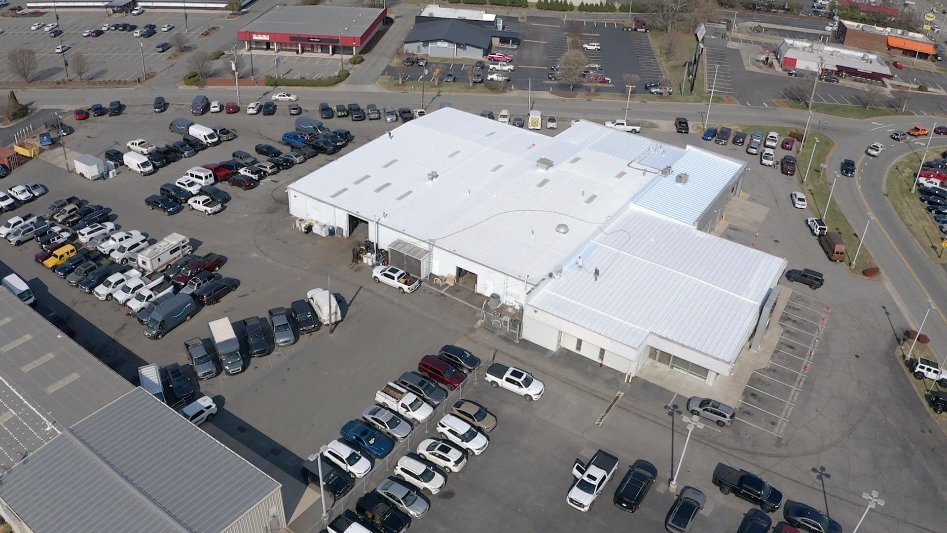 Acrylic Coating  by Just In Time Roofing and Restoration