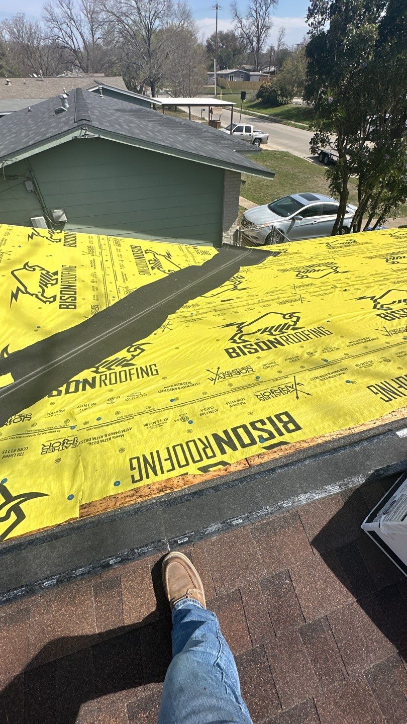 San Antonio Roof Project  by Bison Roofing  